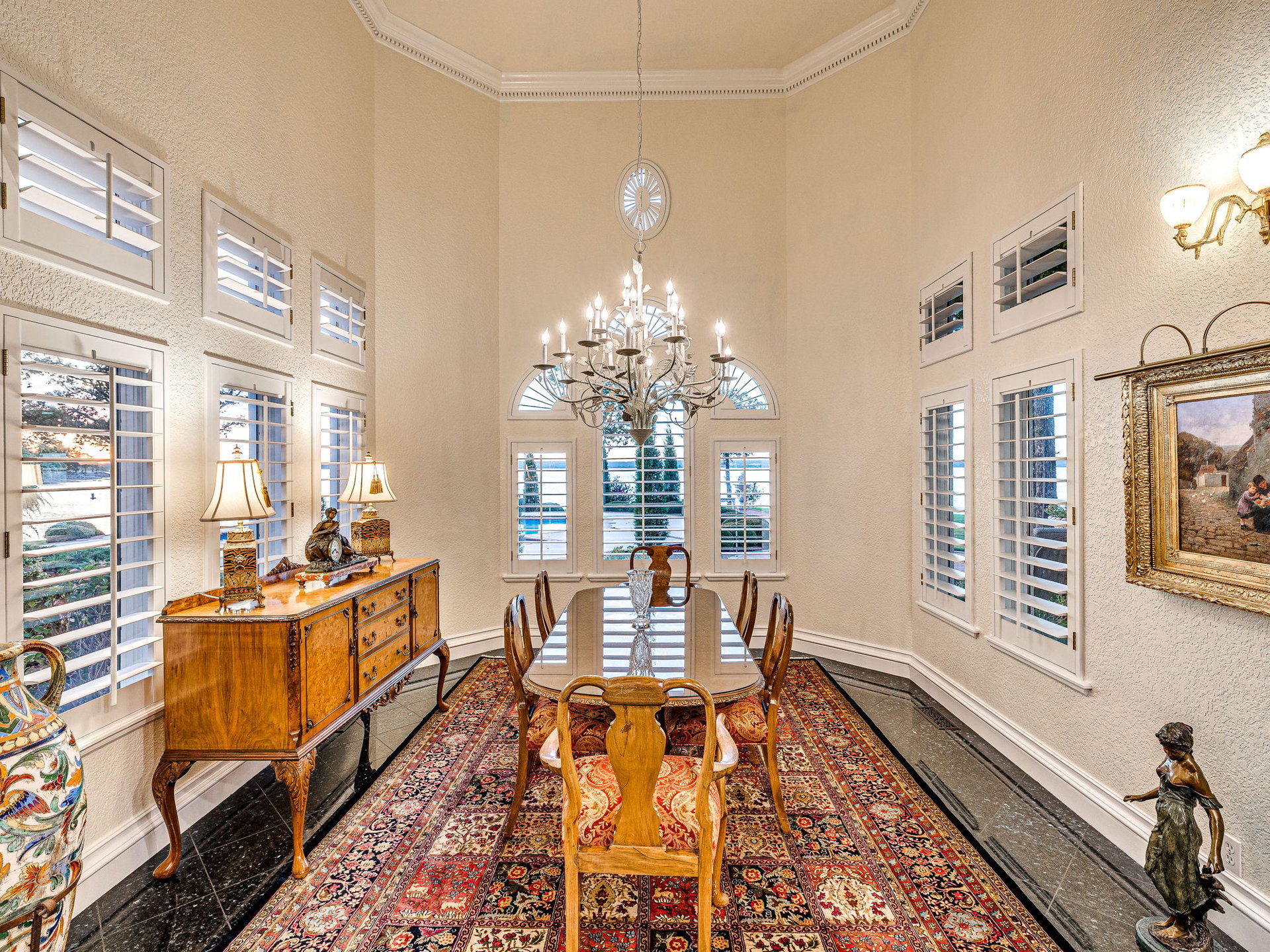Mediterranean Estate Surrounded by the Beauty of Grand Lake 