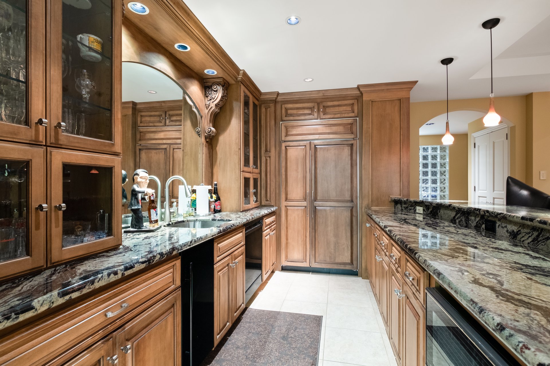 A Town & Country Sanctuary on 2+ Acres With a Surprising Backdrop 