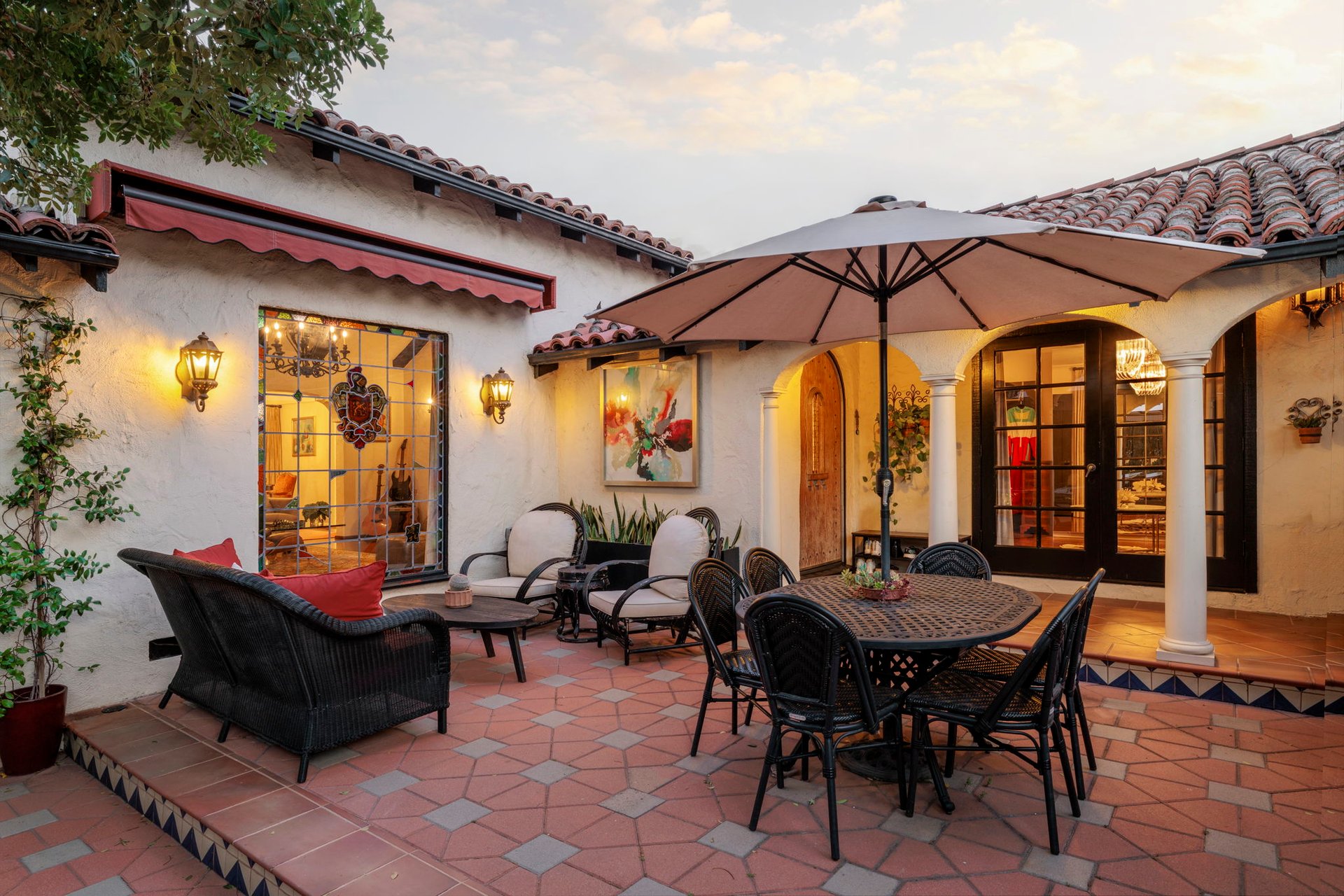 One-of-a-Kind Restored Spanish Hideaway with home studio & ADU Casita