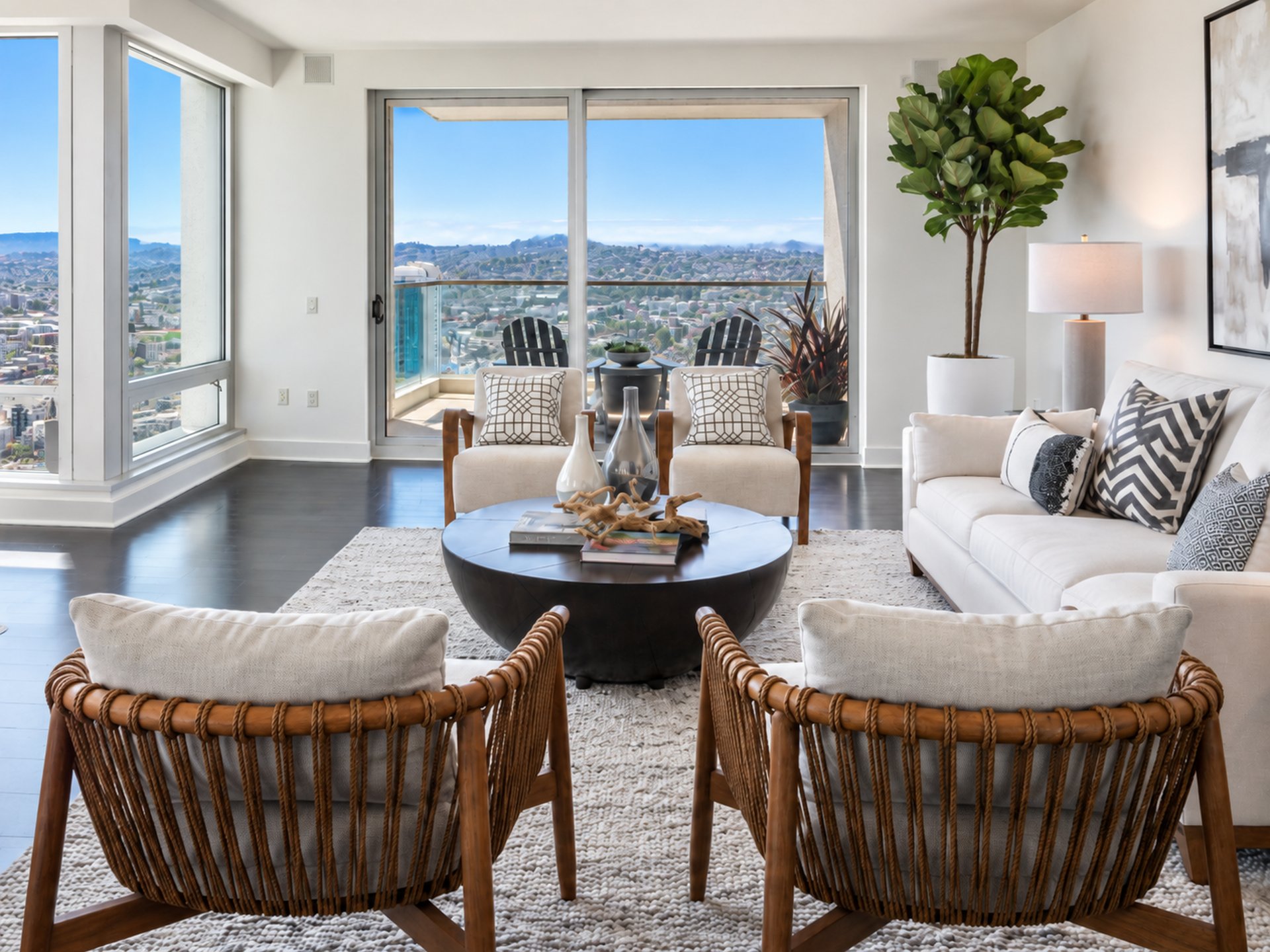 Glass Walls. Open Sky. Private Terrace.