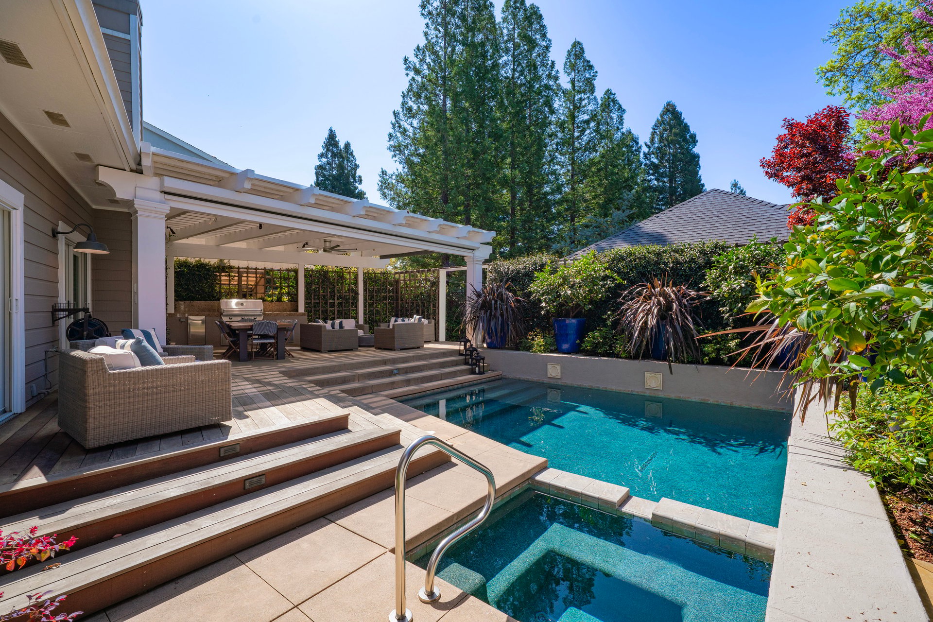 Wine Country Living with a Pool