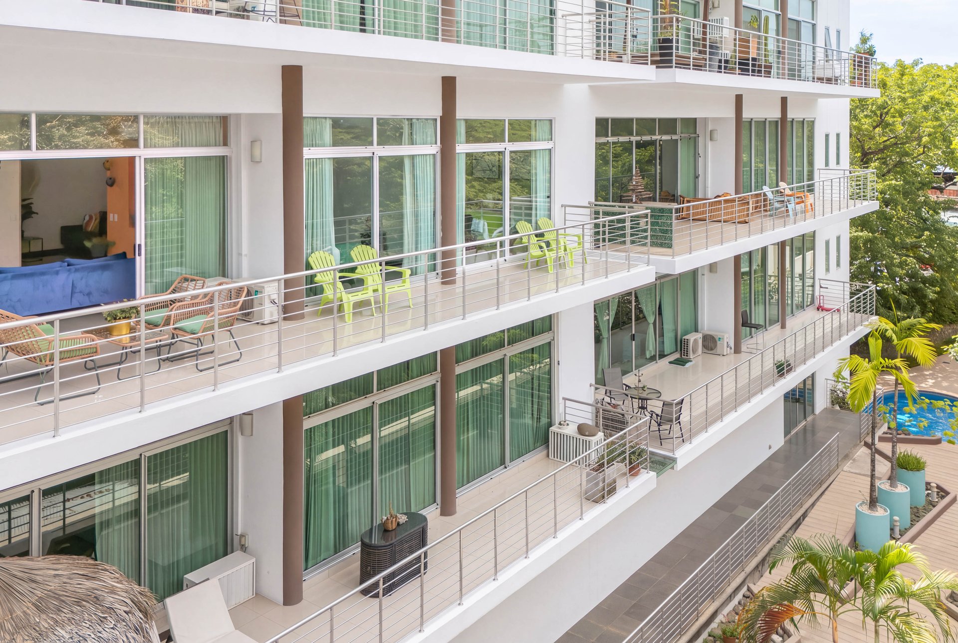 Pacific Park 305 | Colorful Tropical Living Steps from Tamarindo Beach