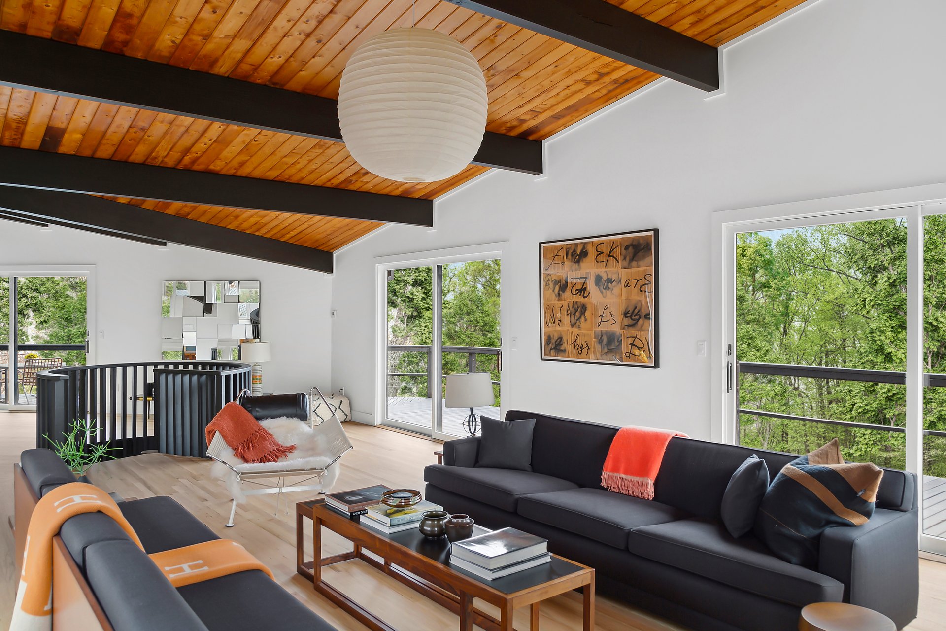 A Designer-Renovated Icon of Mid-Century Design in East Hampton