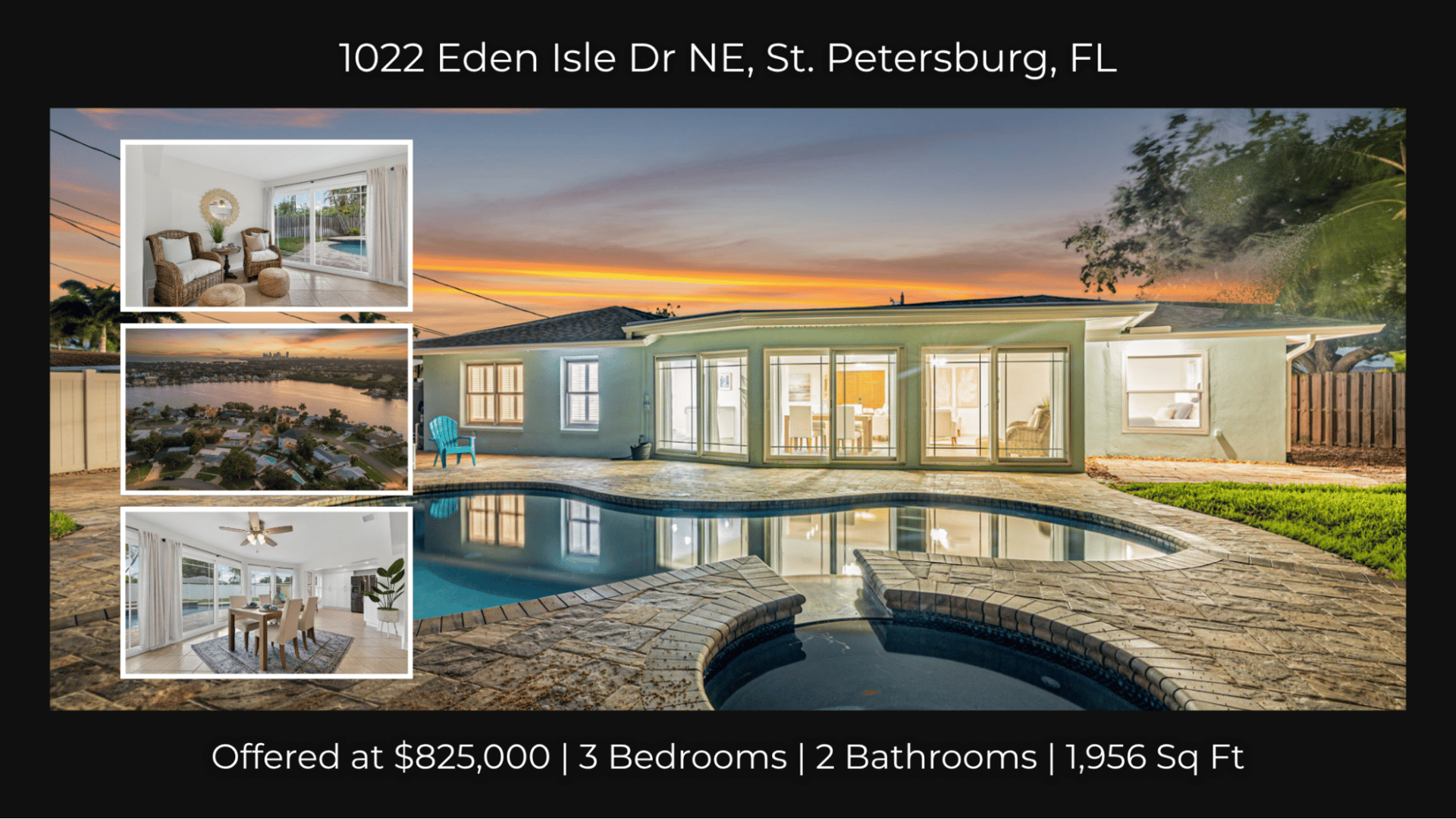 home at 1022 Eden Isle Dr NE in Roser Park St. Petersburg, Florida