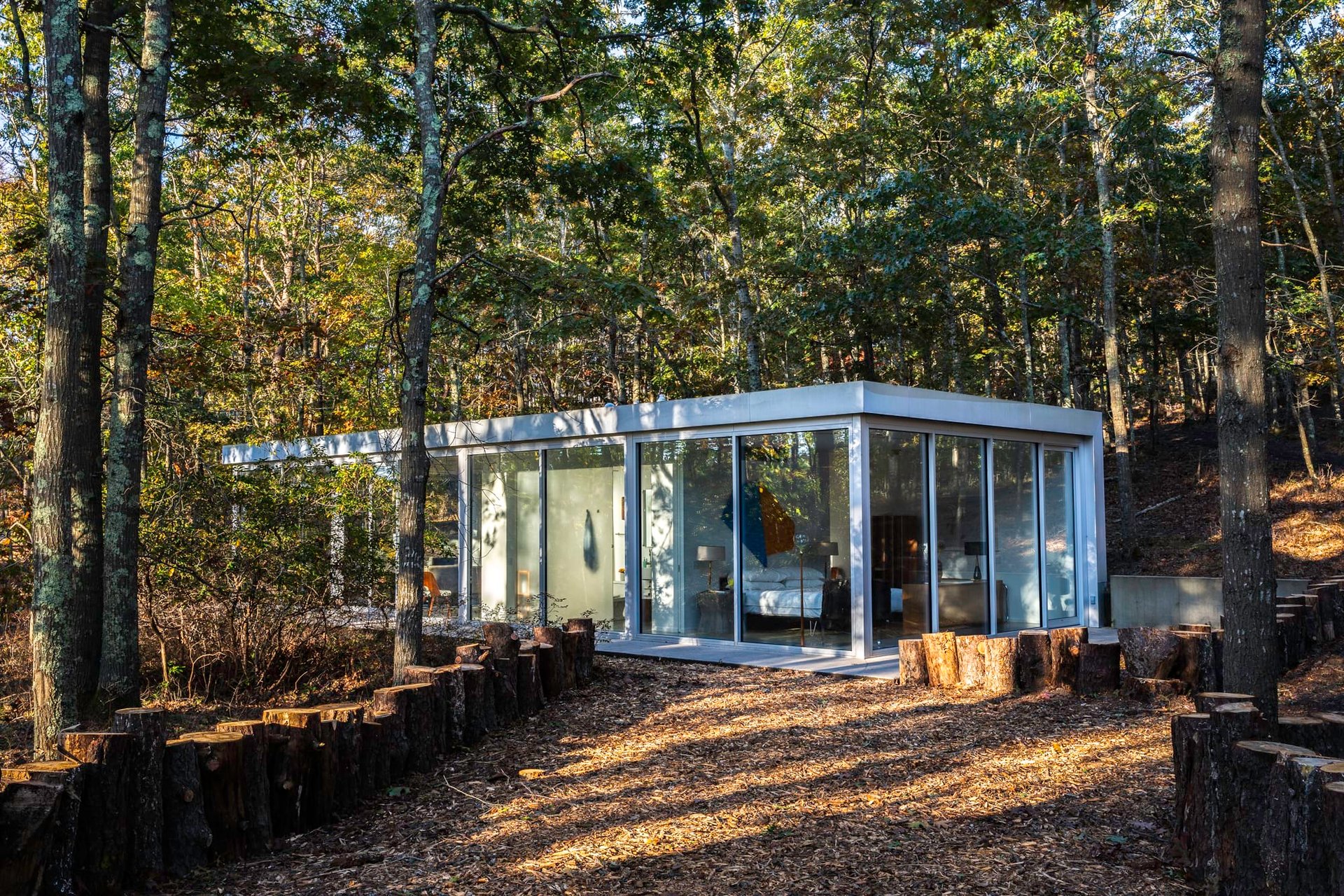"The Glass House," A Design Icon on 2.9 Buildable Acres