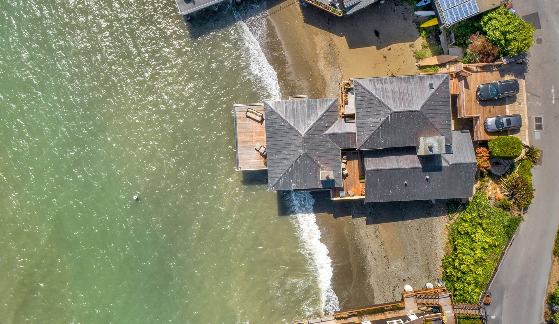 Incredible Private Beach Home with GG Bridge Views- Represented Buyer