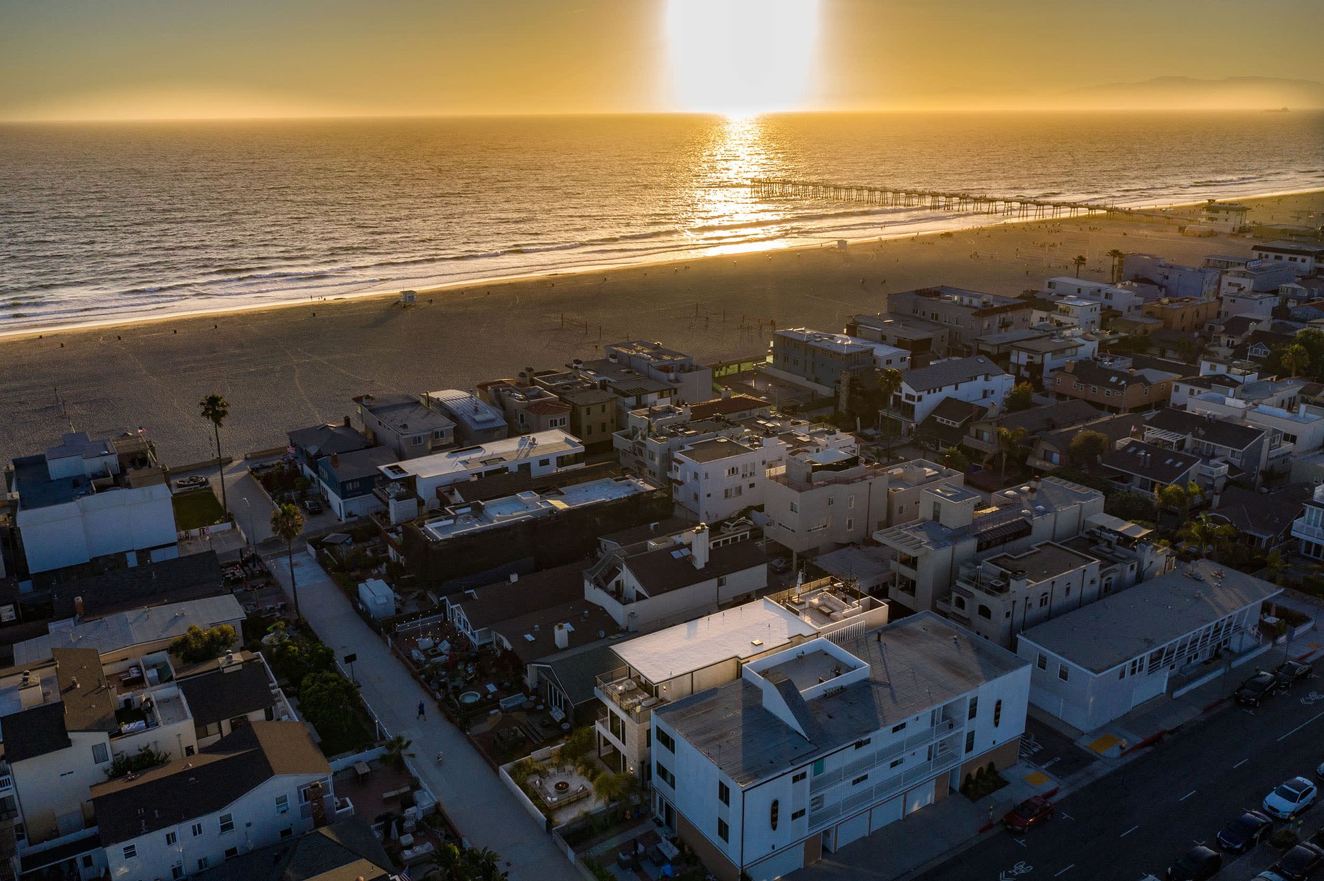 Hermosa Beach Walk Street