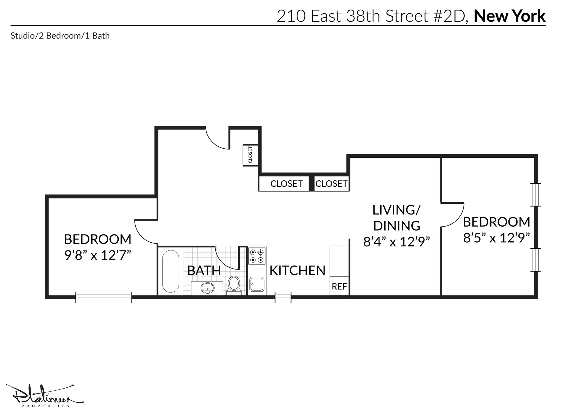 210 East 38th Street, Apt 2-D