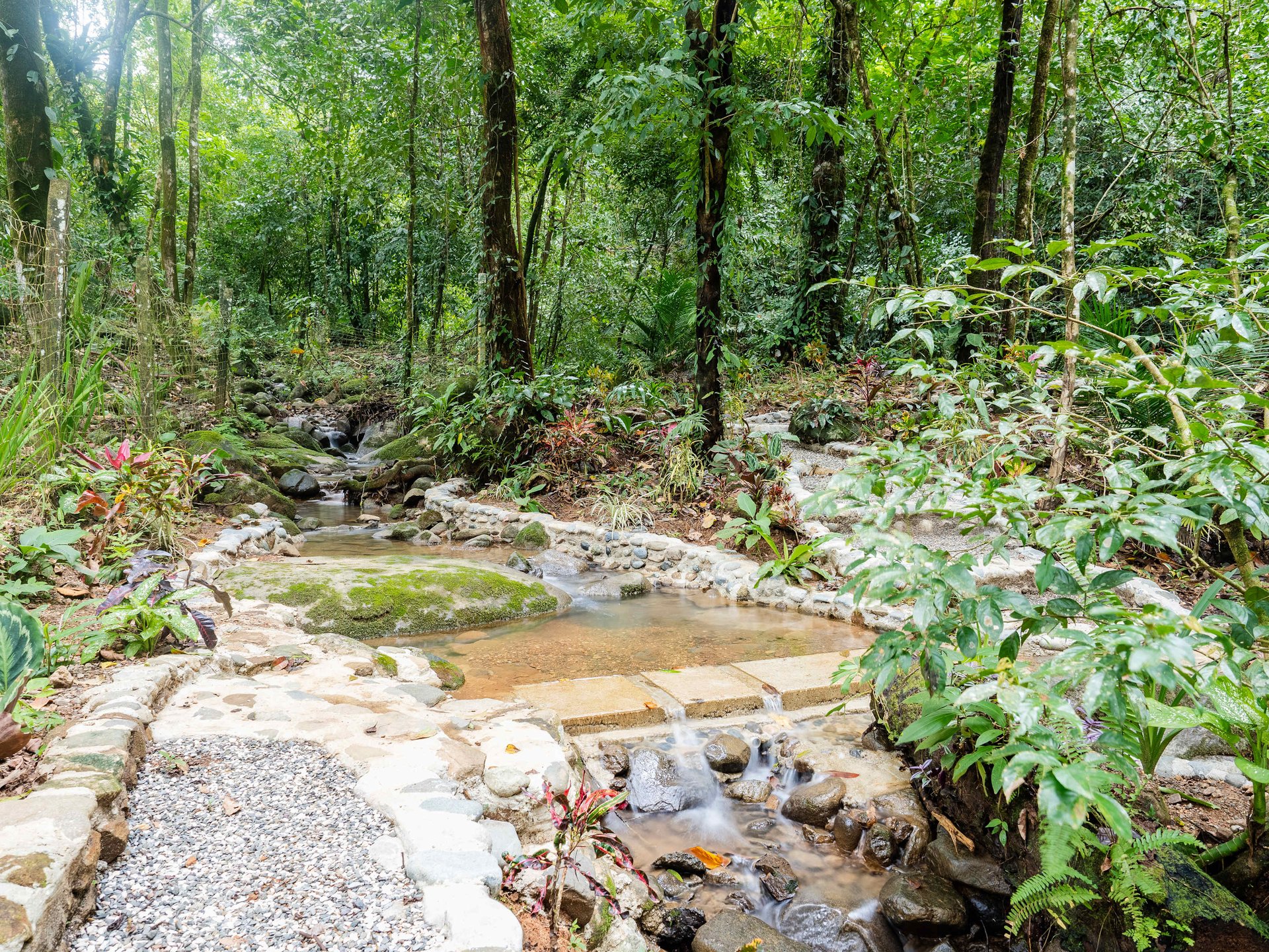 2-Bedroom Jungle Home with River, Waterfall & Pool on 3.8 Acres in Ojochal, Costa Rica