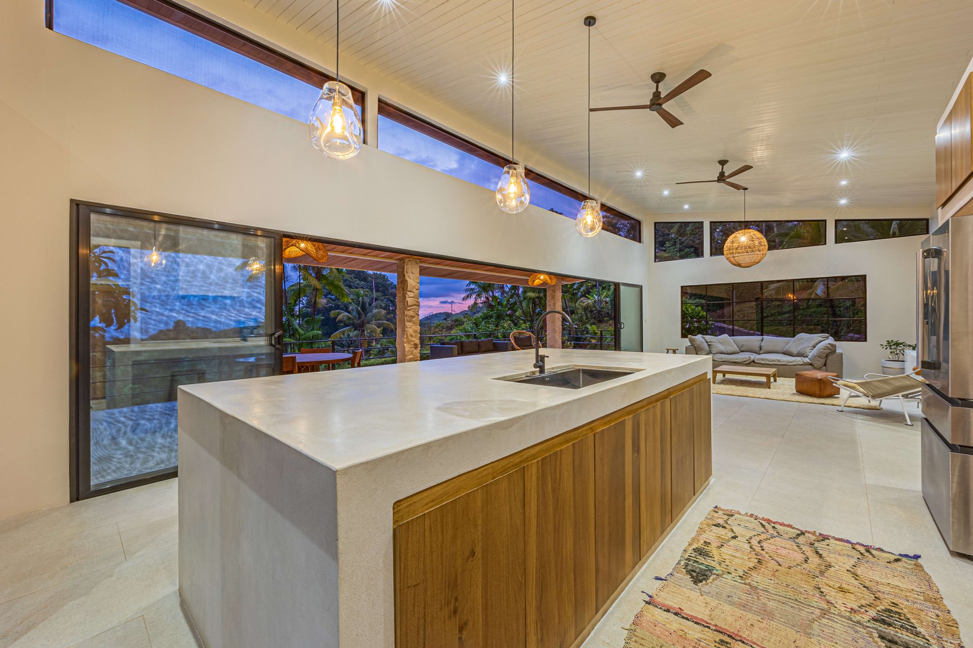 MOVE-IN READY OCEAN VIEW HOME IN CINCO VENTANAS WITH MAJESTIC RIVER ACCESS