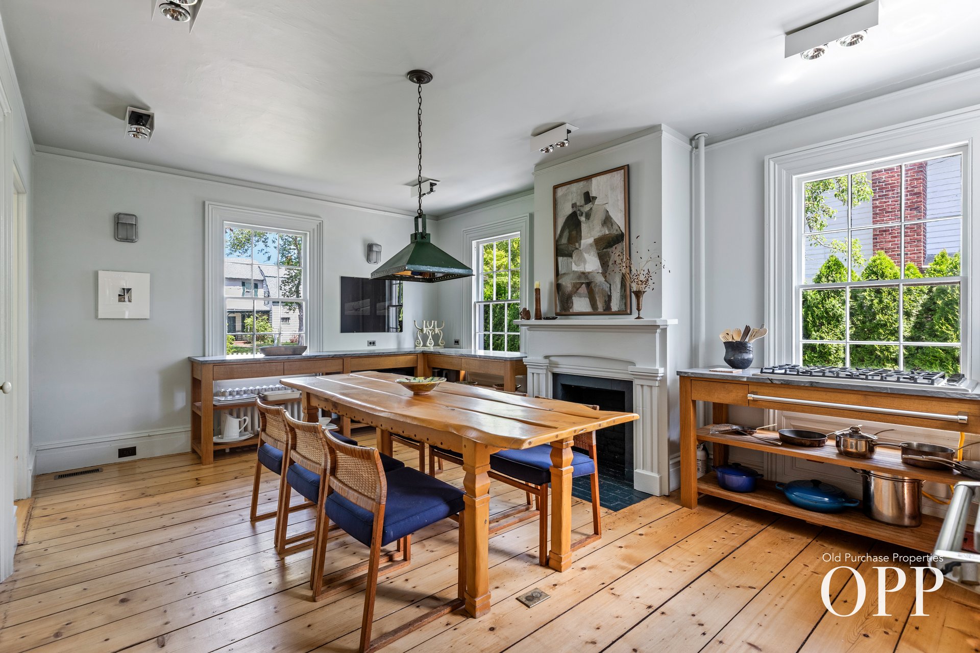 A Bellport Village Greek Revival, Featured in Architectural Digest