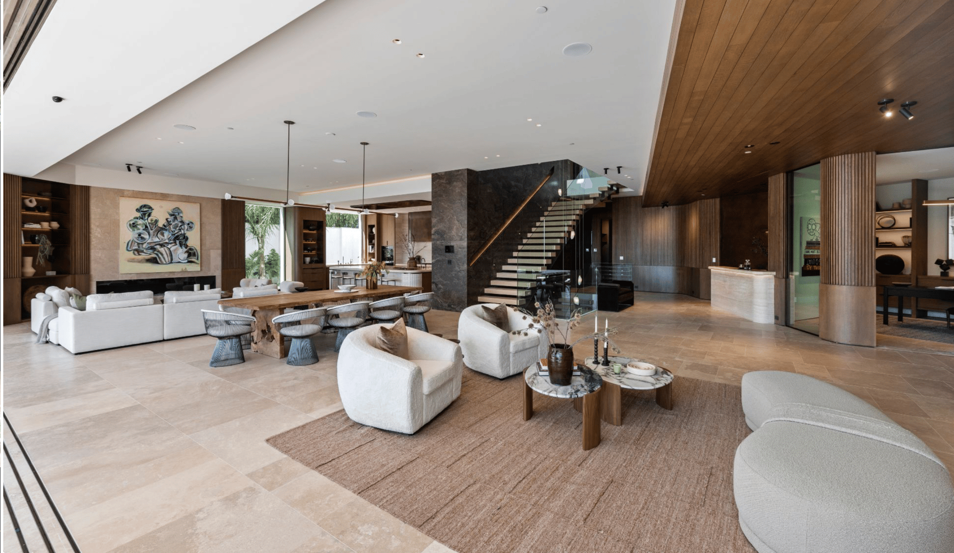 Travertine Renown, Stradella Road, 90077