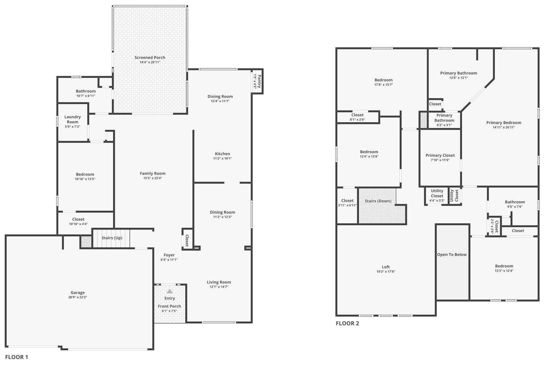 6932 GRAY CATBIRD LOOP