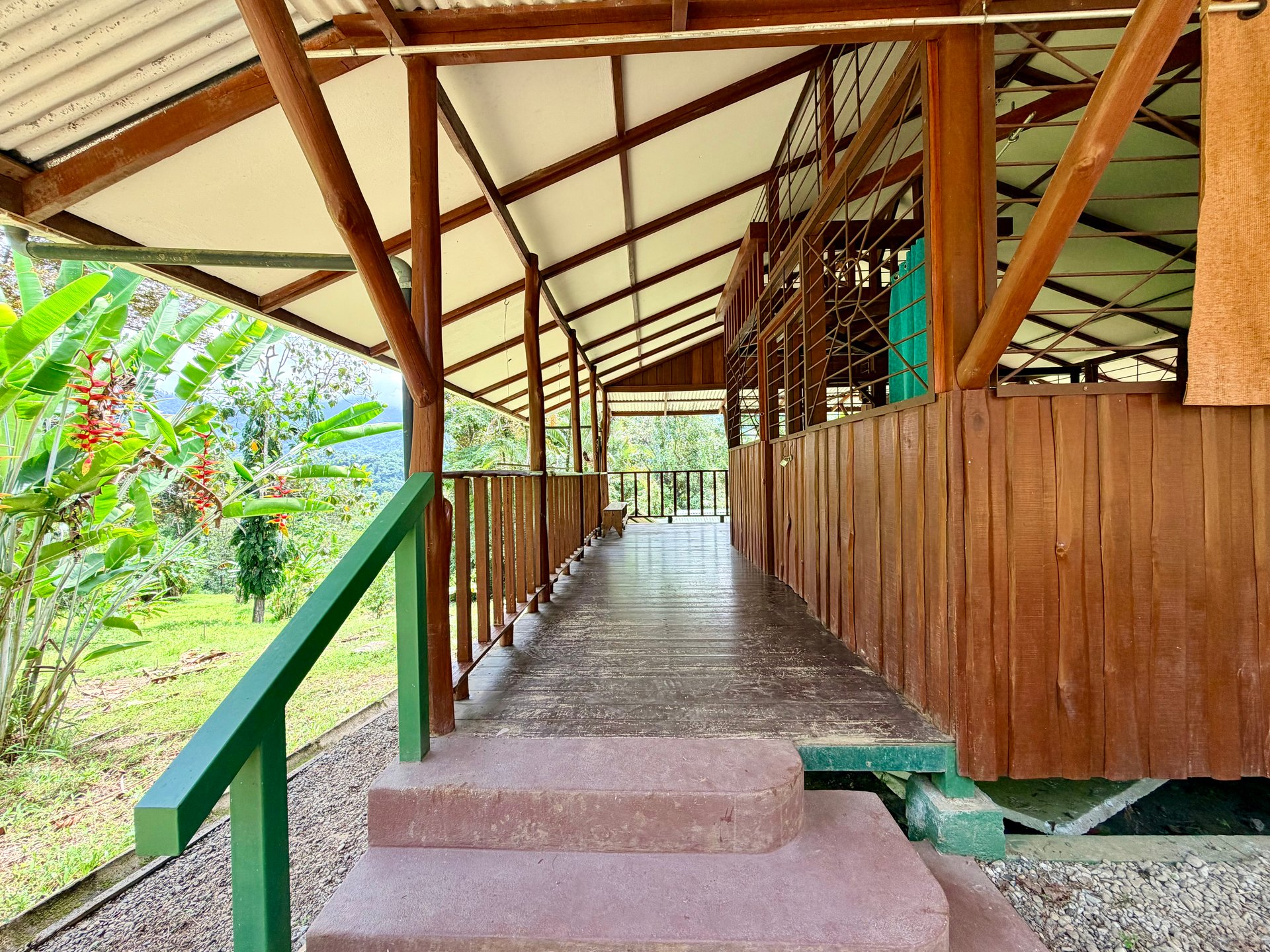 La Unión Road Investment Opportunity - 2.2 Acres with Existing Teak Cabin & River Access 