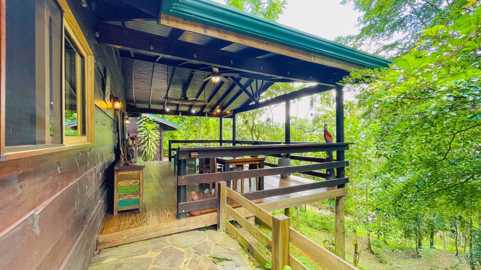 Mountain Chalet on 6.3 Acres with Stables & Panoramic Views