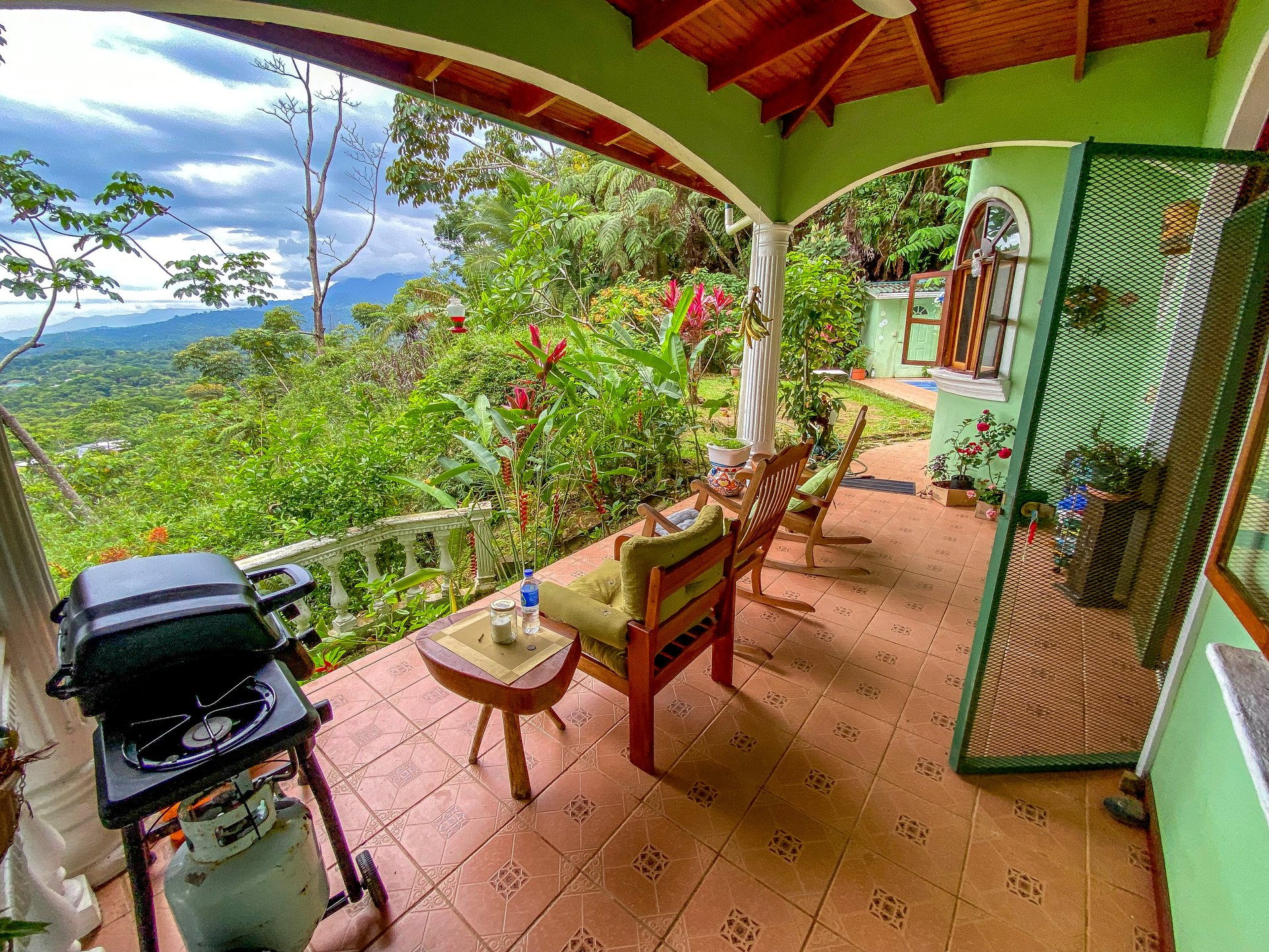 Ocean View Home for Sale in Ojochal with Pool & Jungle Views