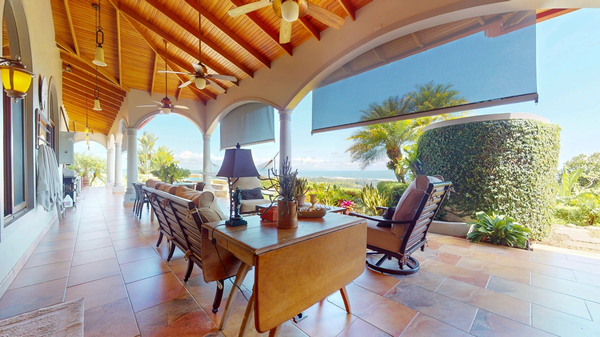 Tropical Hacienda with Breathtaking Whitewater Views in Most Desirable Gated Community in Ojochal