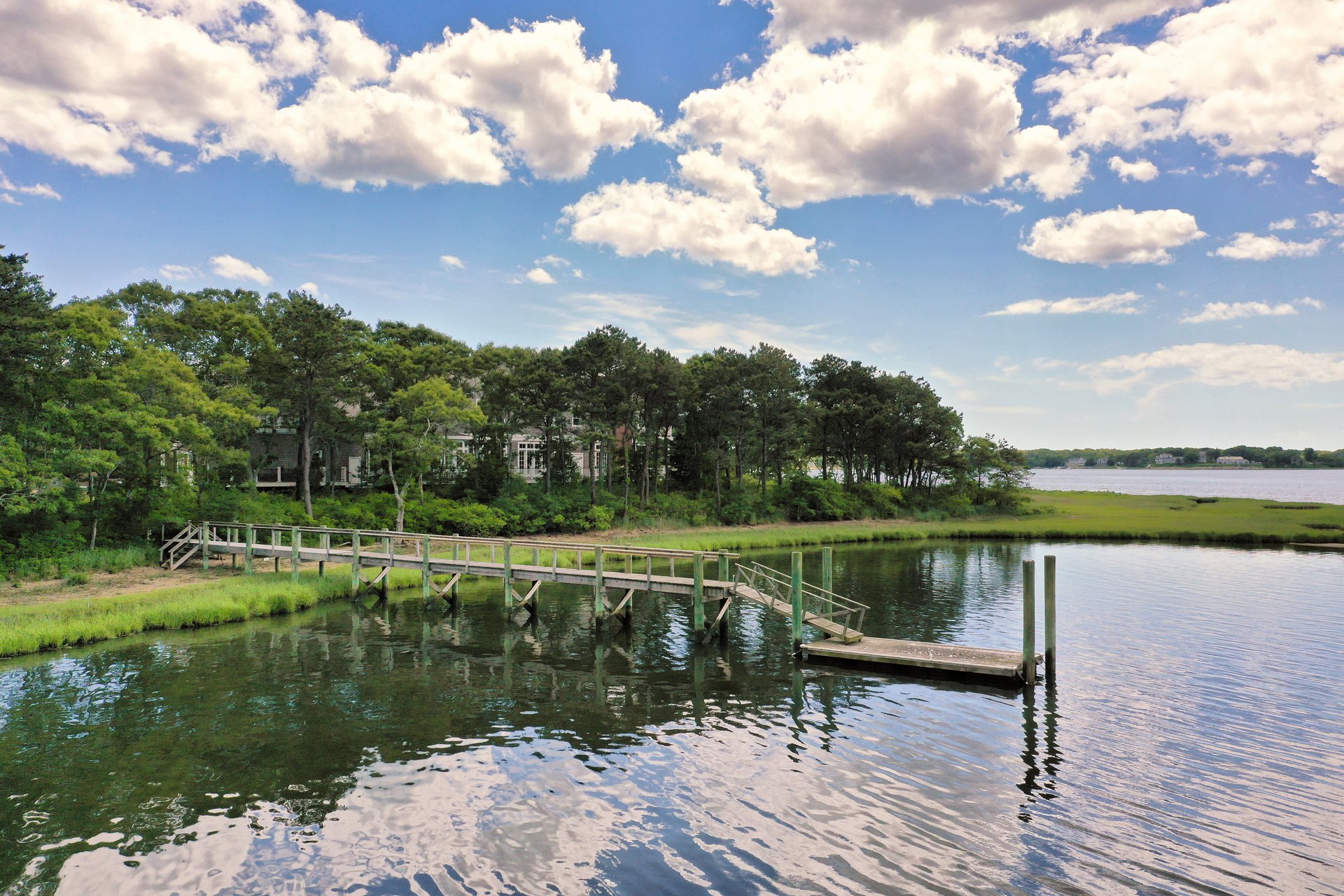 Custom Popponesset Bay Waterfront Residence