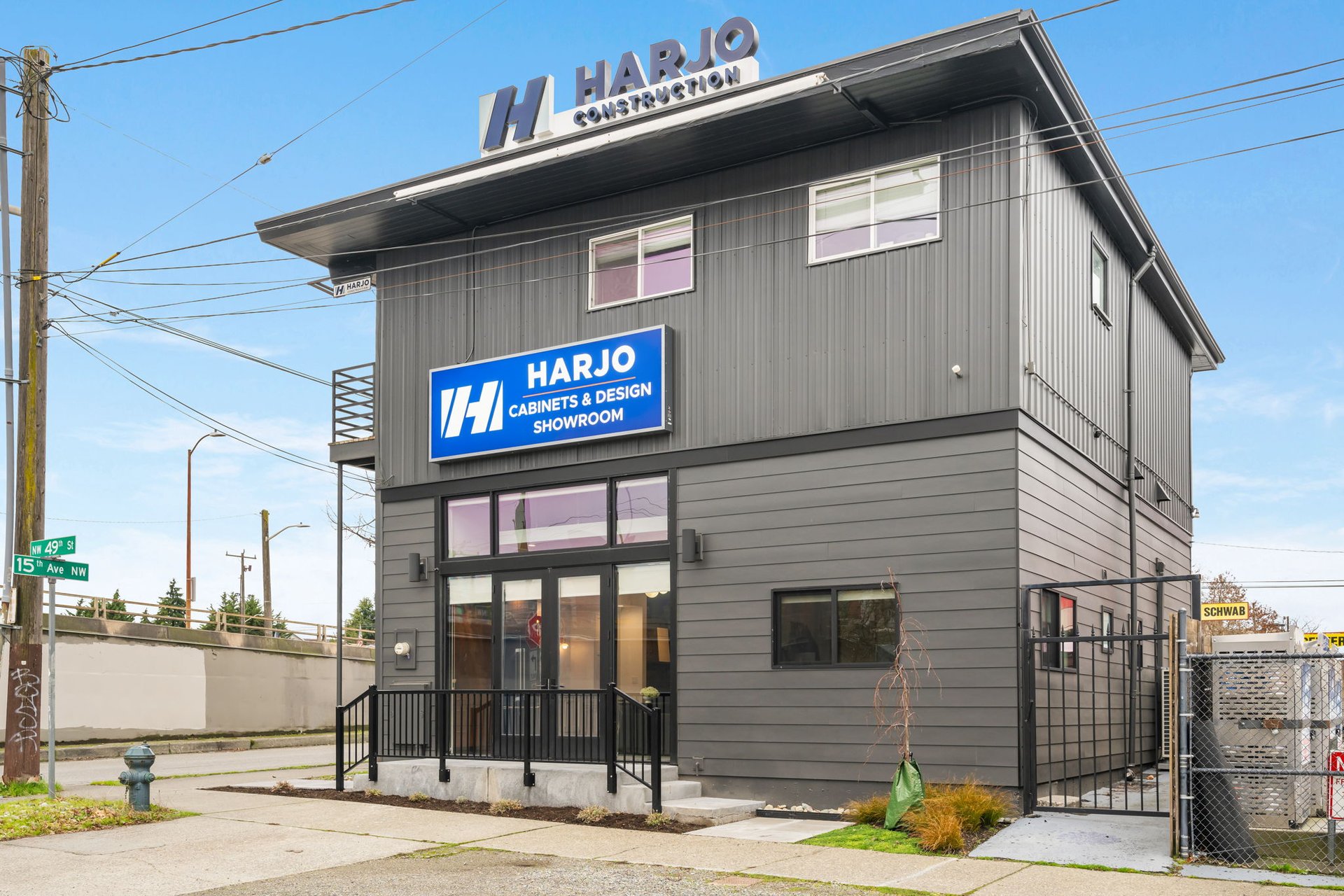 Private Ballard Office Building with Showroom