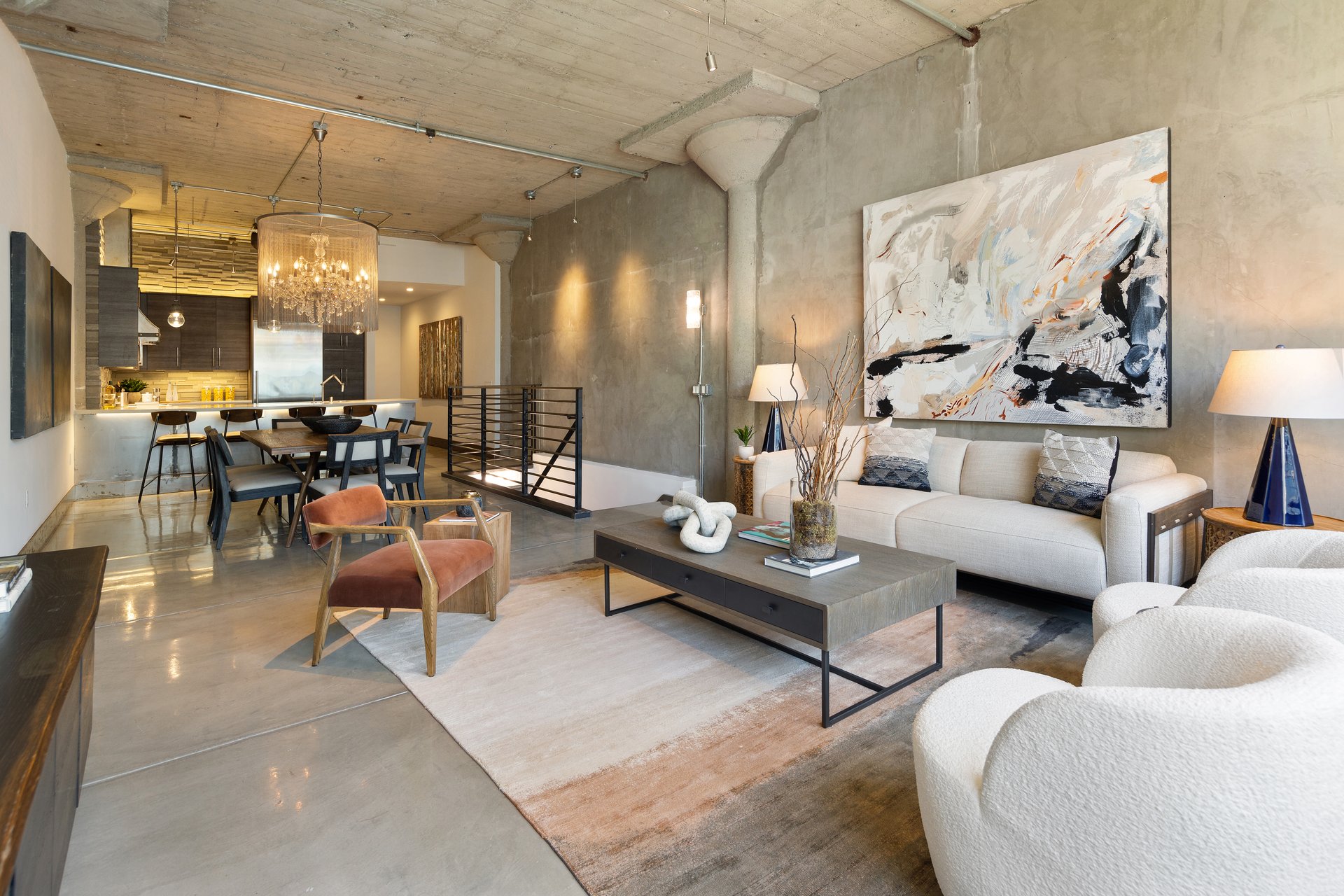 Two-Level Warehouse Conversion Loft