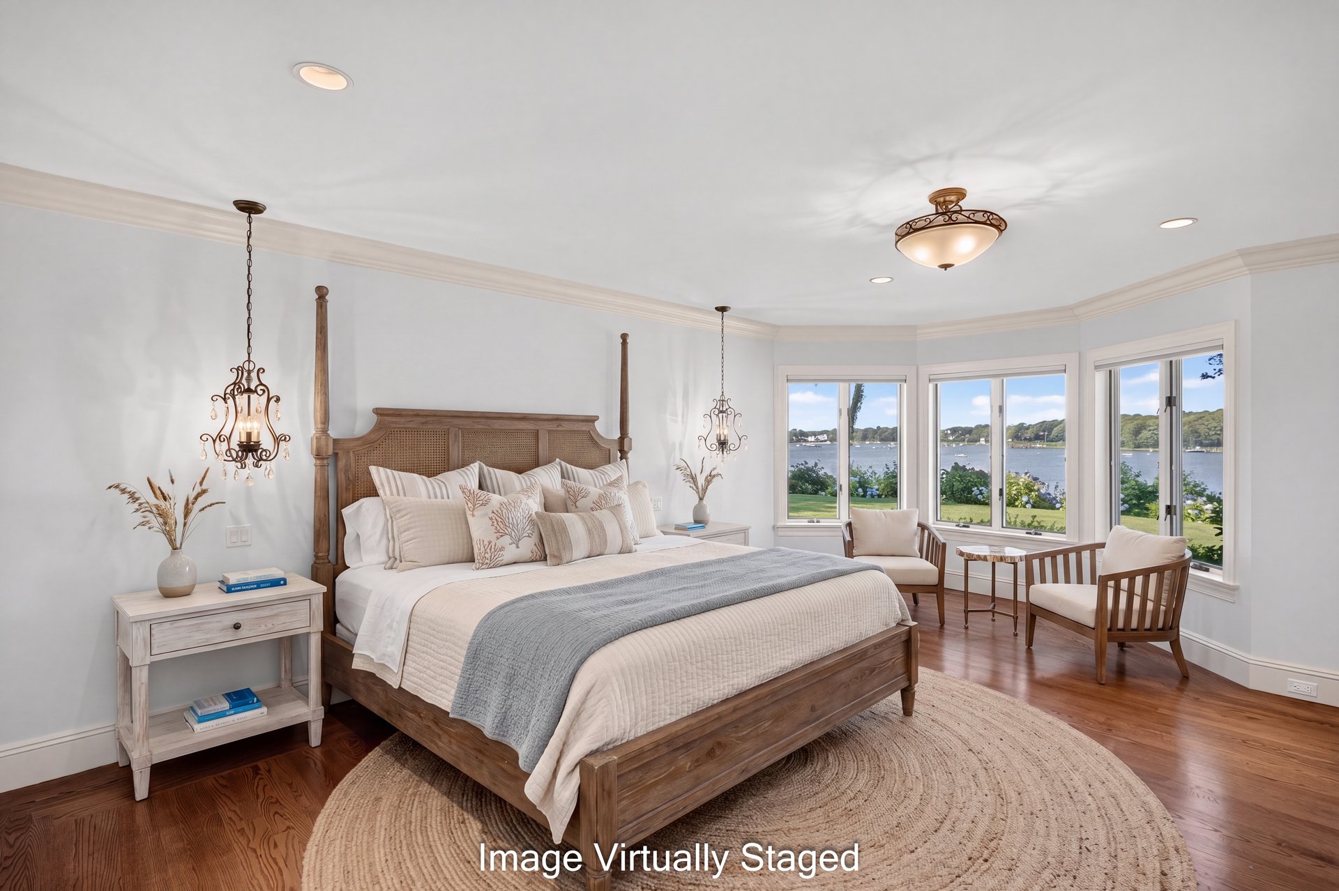 Breathtaking views over West Bay and Eel River