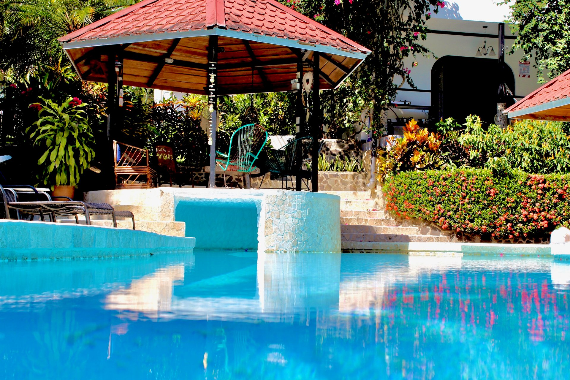 2.86 ACRES – Riverside Retreat with 6 Villas, Owner Suite, Saltwater Pool & Yoga Deck!!!