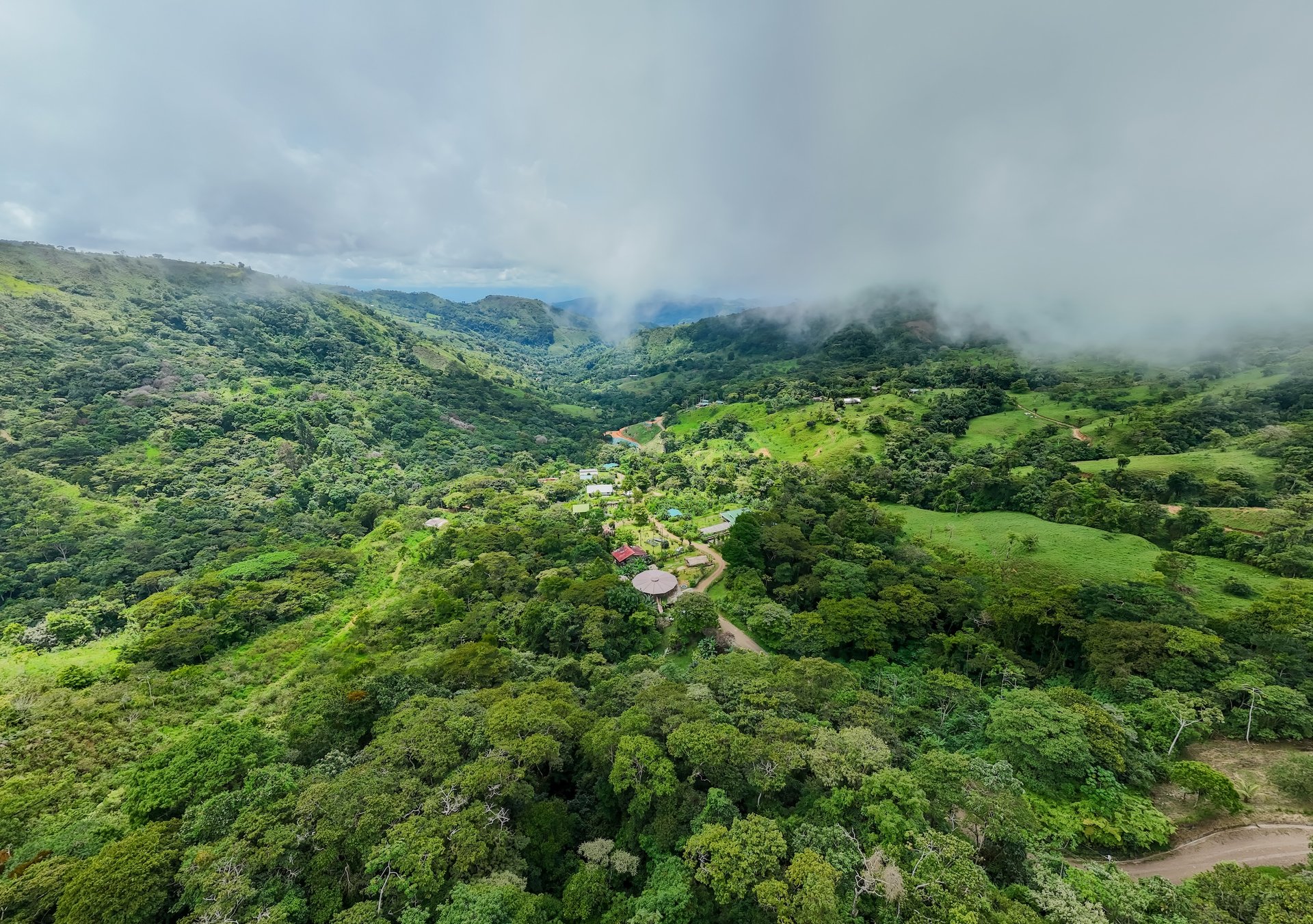 Scenic 2-Home Property for Sale in Serenity Gardens, Costa Rica – 1 Acre Mountain Estate Near Ojochal