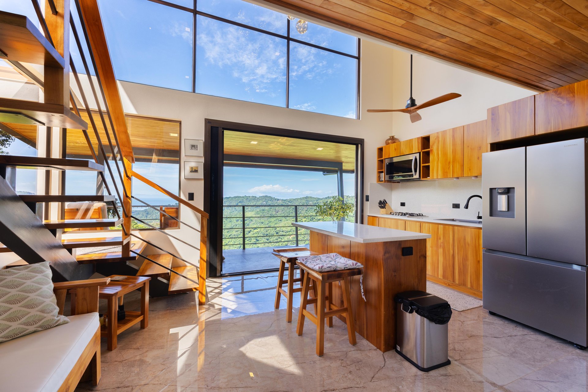 “NESTLED IN” LUXURY HOME AND GUEST HOUSE – A MOUNTAIN SANCTUARY – 3.4 ACRES