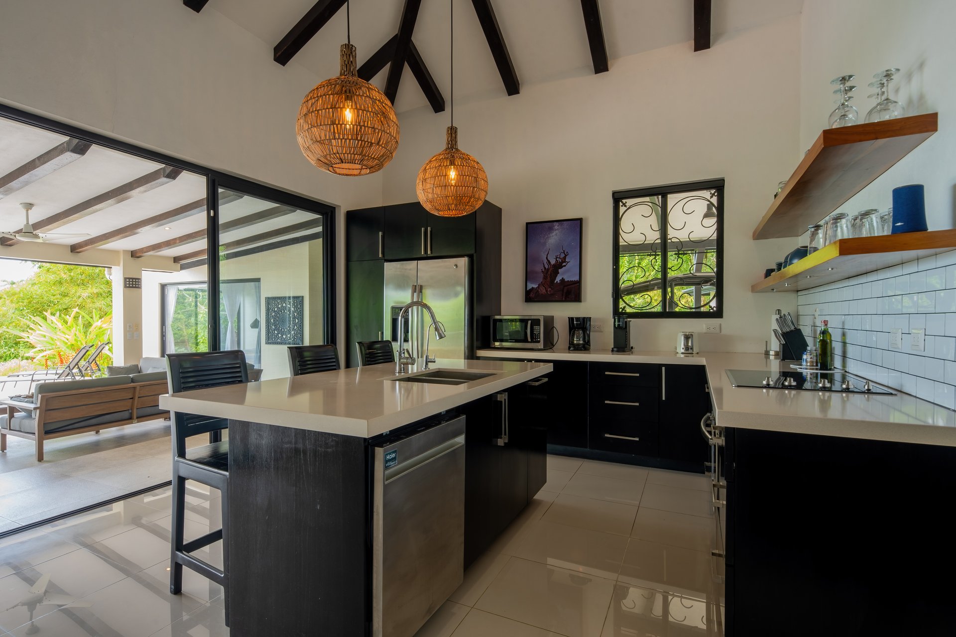6.45 ACRES – 3 Bedroom Luxury Ocean View Home Surrounded By Vibrant Rainforest And Wildlife!!!