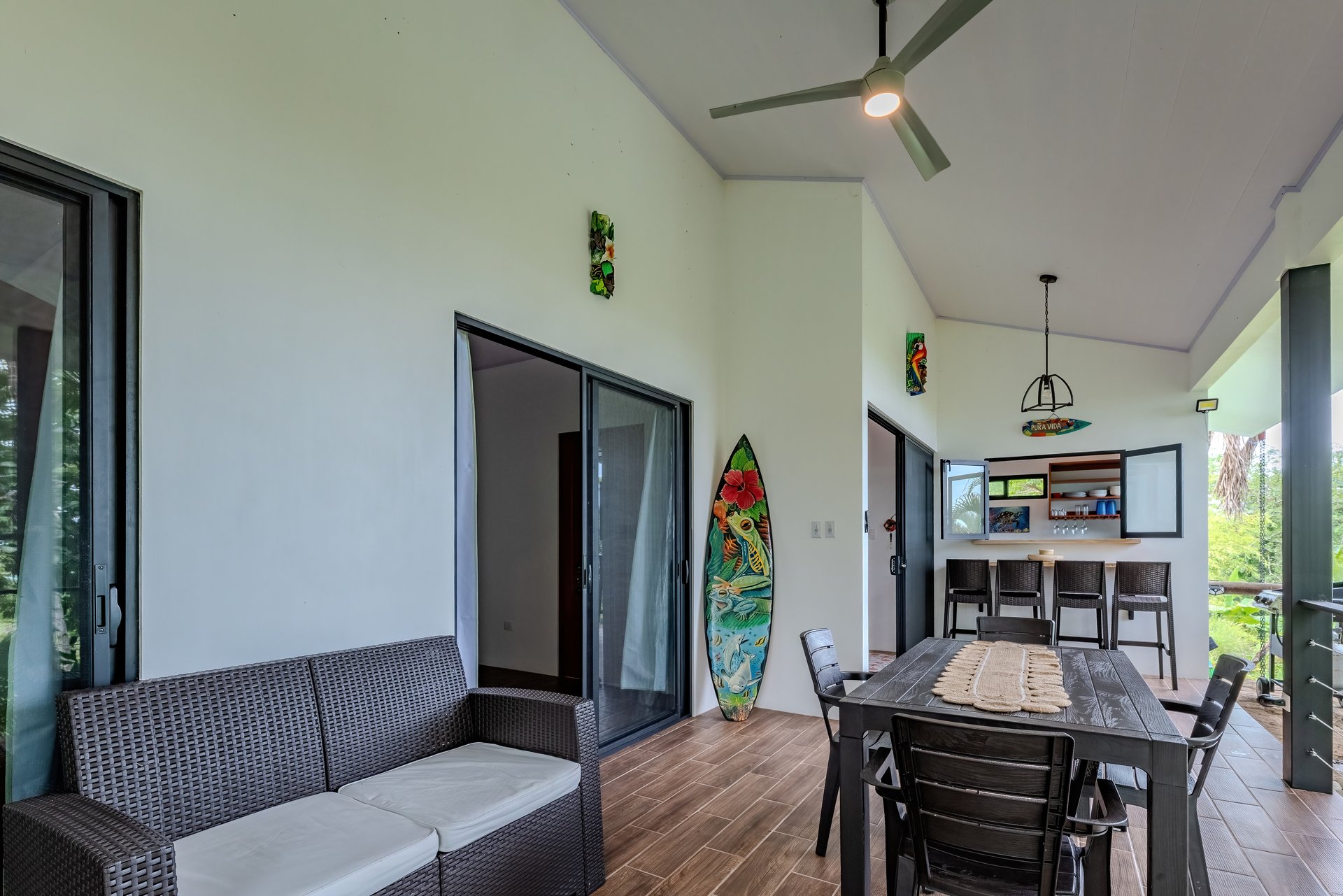 Two Ocean View Homes in Exclusive Marina Vista, Escaleras