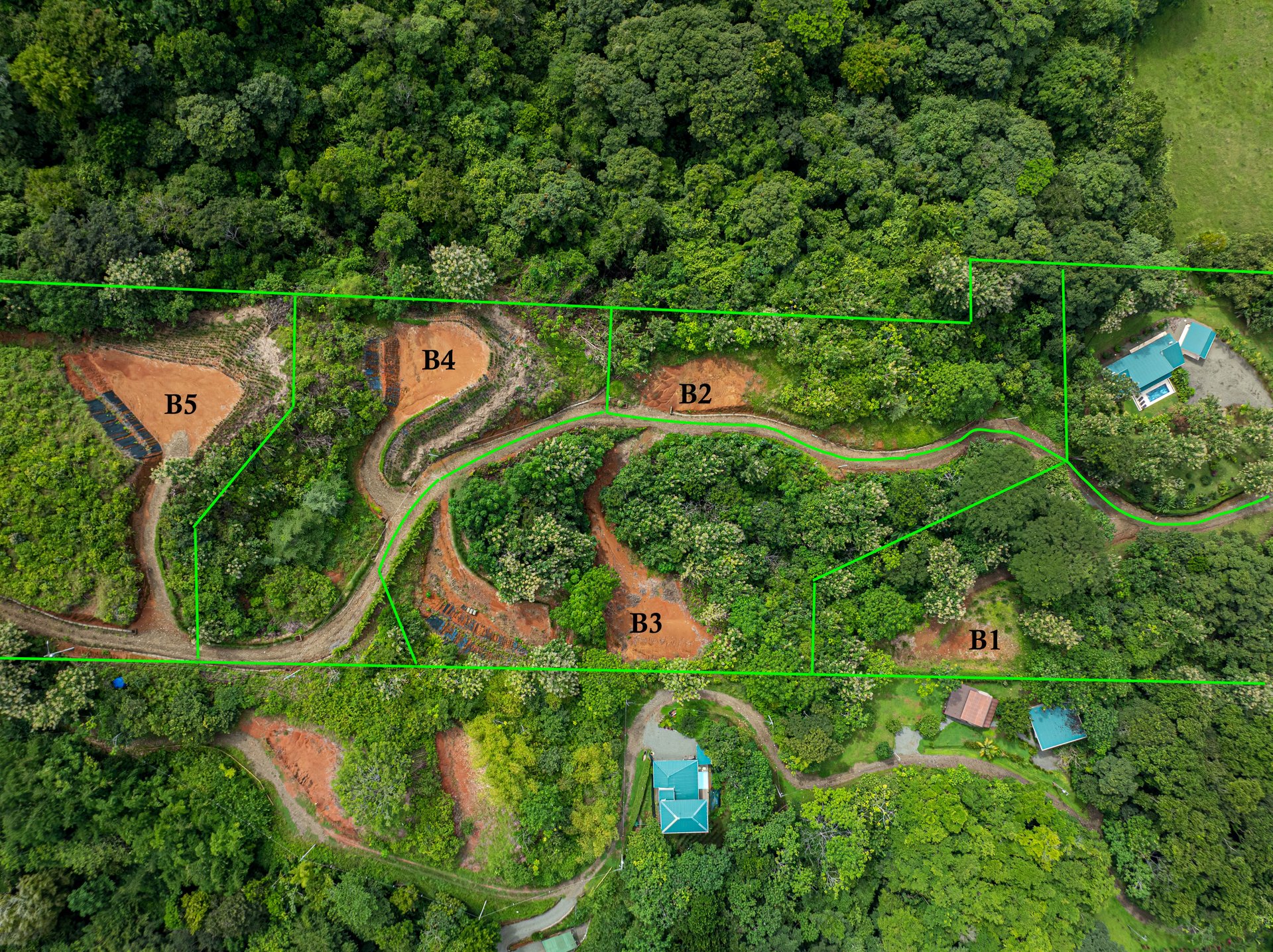 New Gated Development in Matapalo - Ocean View and Flat Land, ready to build!