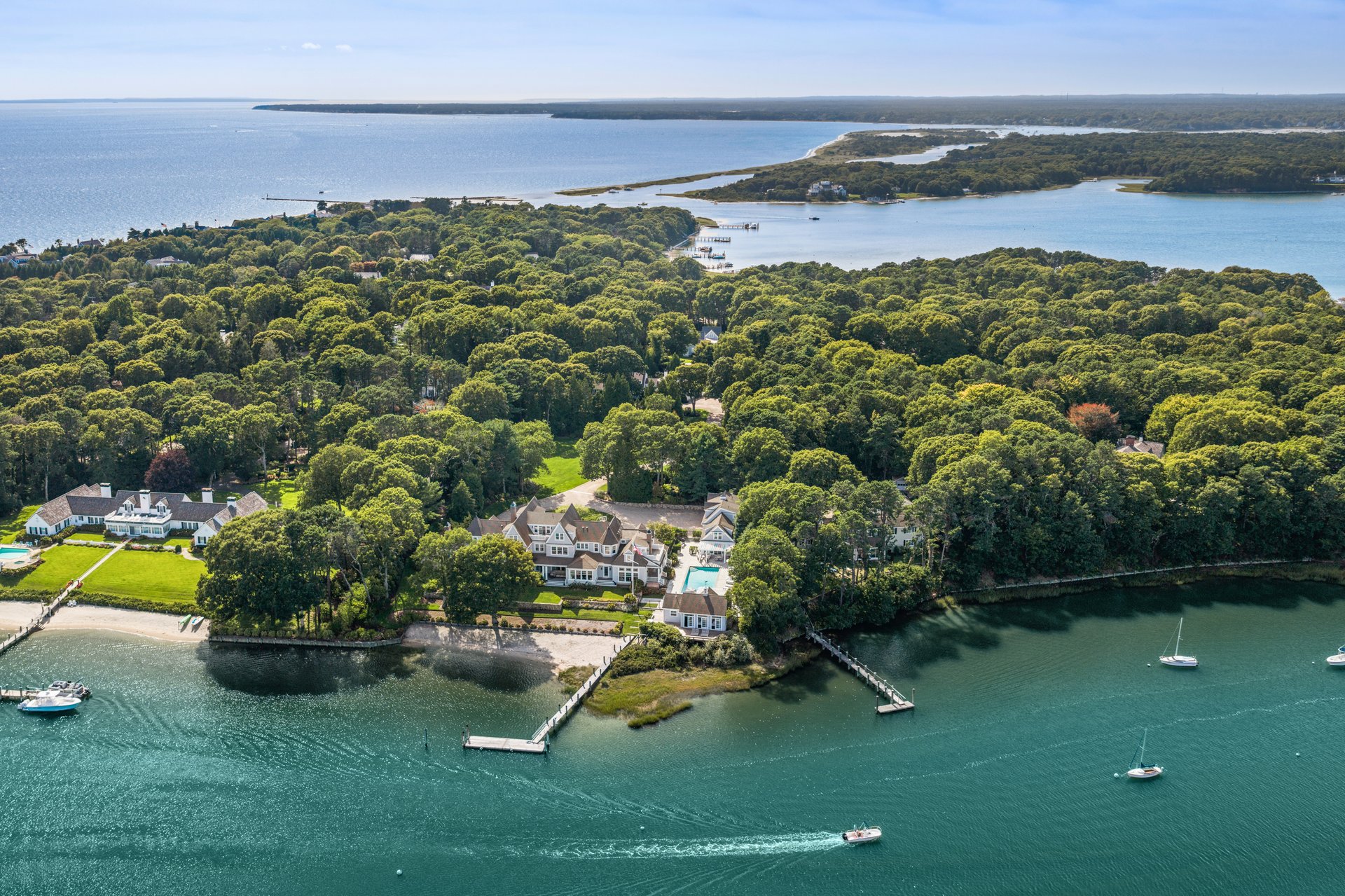 Landmark Waterfront Estate in Osterville
