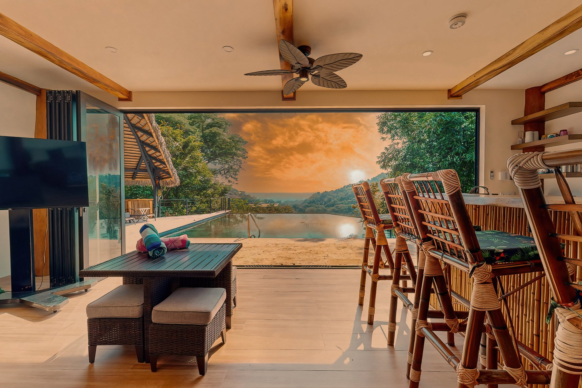 1.25 ACRES – 4 Bedroom Luxury Ocean View Home In Gated Community With Amazing Pool, Yoga Deck, Easy Access! Owner Financing Available!!