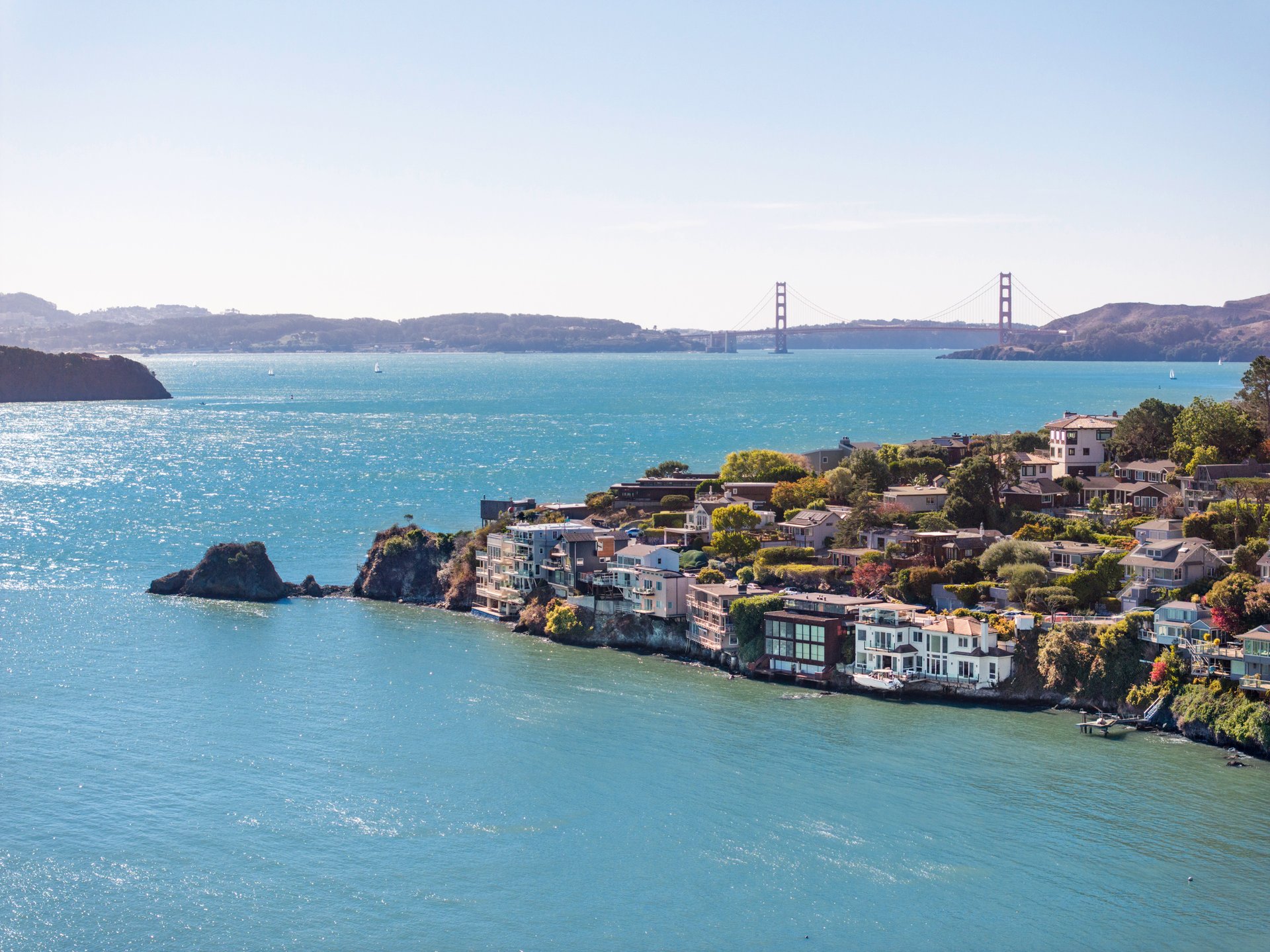 Spectacular Waterfront Home in Old Town Tiburon