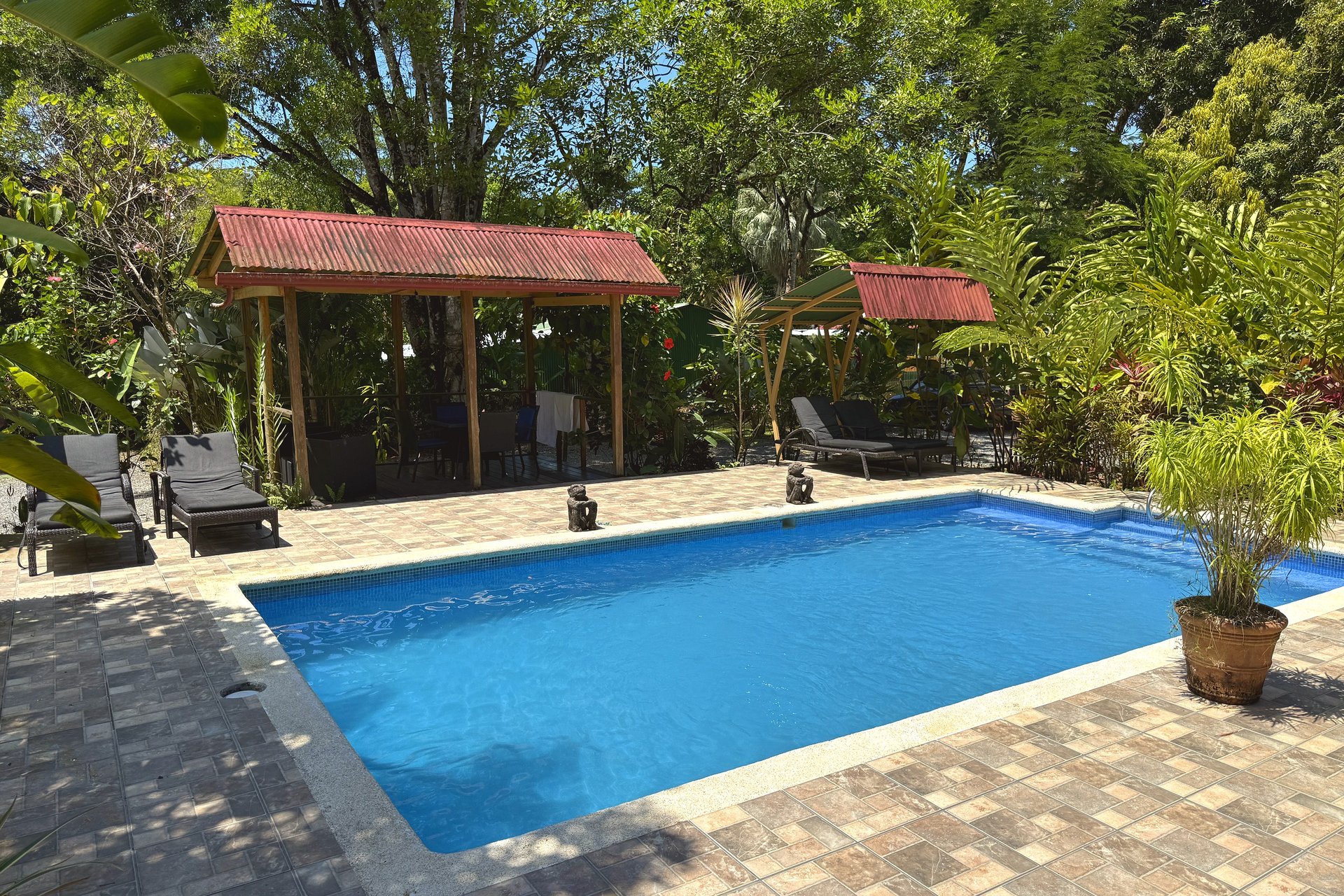  Gorgeous Jungle Hotel with 11 Beds including Owner/Manager Unit, Sparkling Pool & River Setting in Ojochal Costa Rica