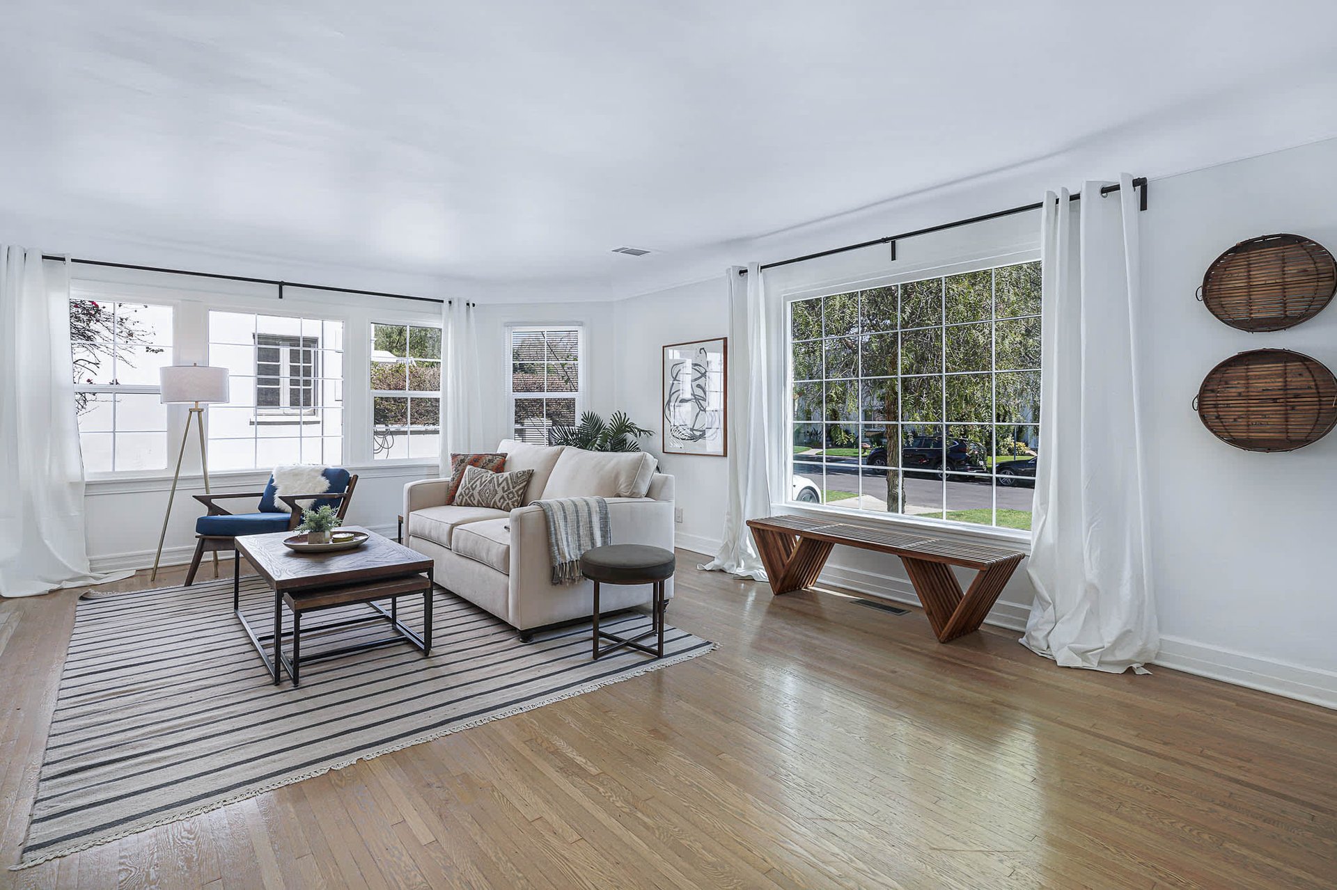 Light & Bright East Coast Traditional Home with Exterior Office & Bonus $2400/mos Rental Unit Above Garage -  in coveted Miracle Mile South!