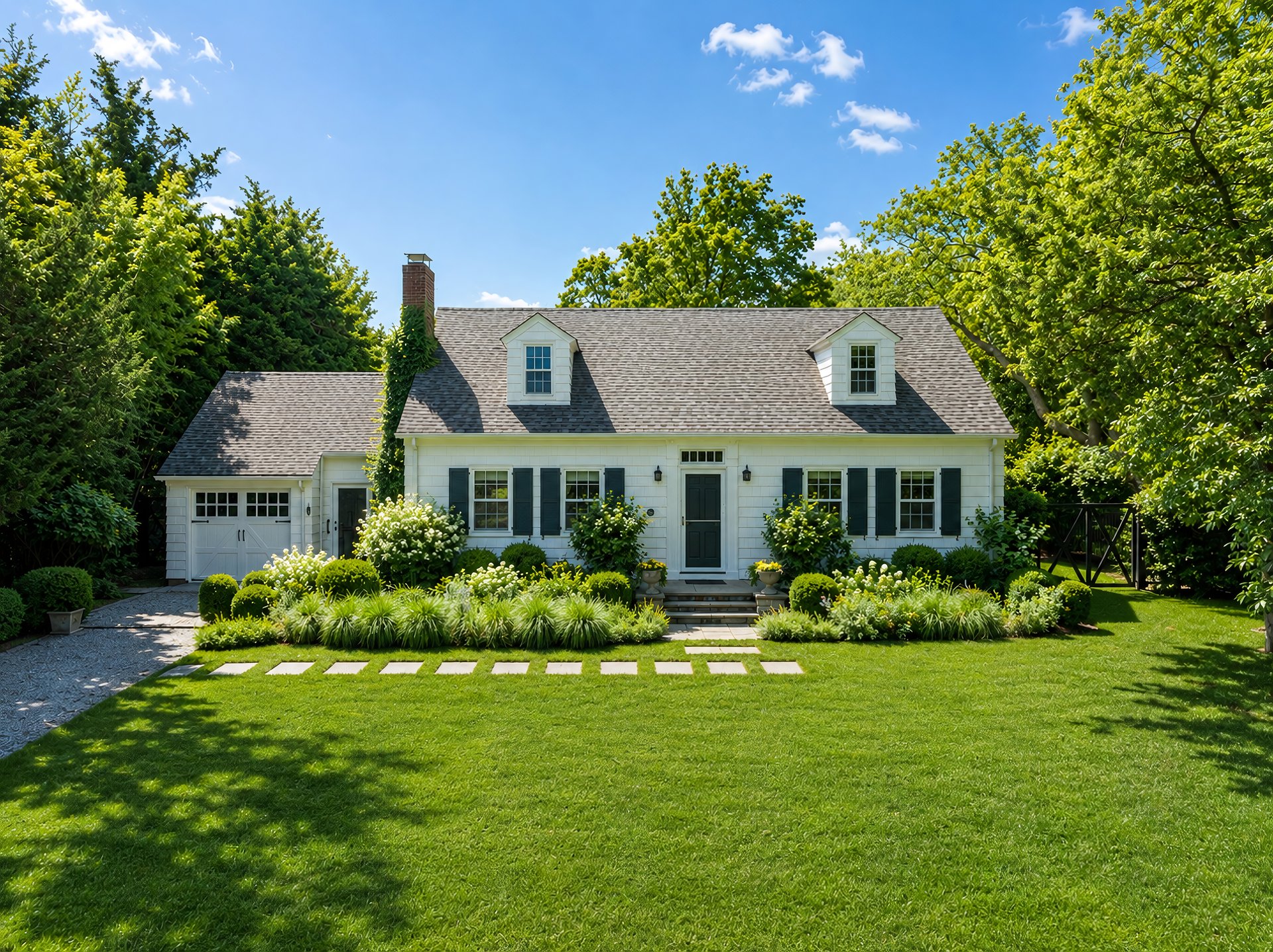 Estate-Section Sanctuary with manicured Gardens