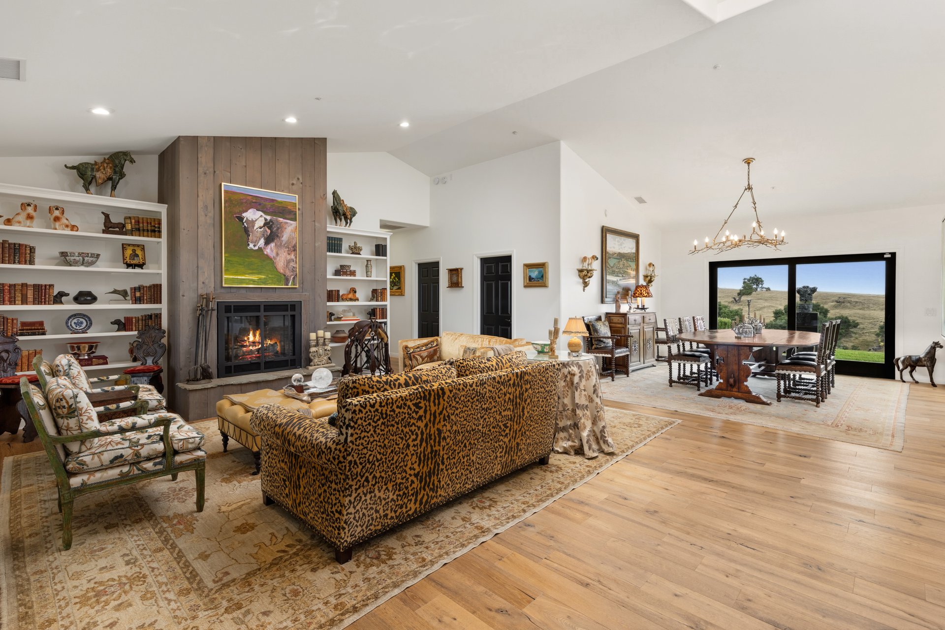 Modern Farmhouse with Sweeping Valley Views