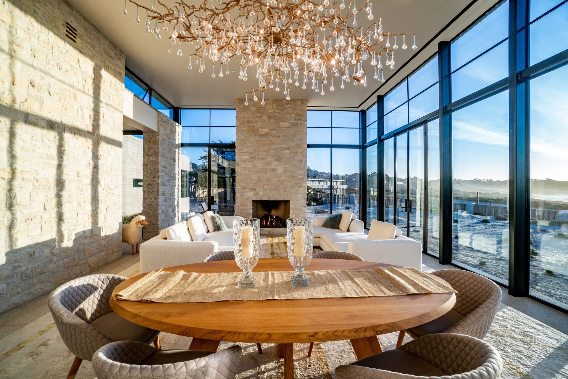 Beachside Contemporary Masterpiece - 1145 Spyglass Hill Road, Pebble Beach