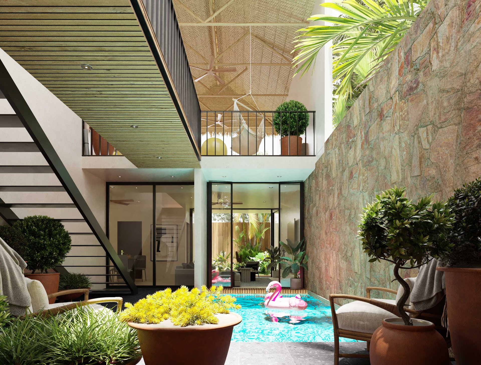 3 bedroom, Single Family Homes, Casa Huanacaxtle