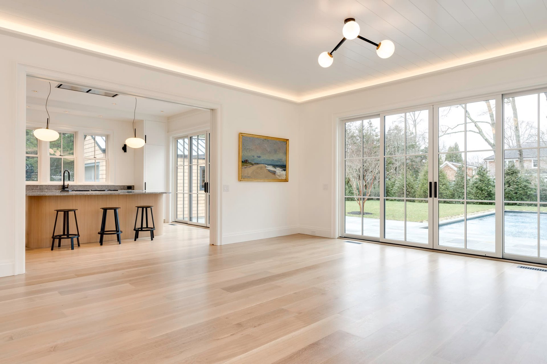 A Brand New, Finely Crafted Hamptons Classic, Secluded & Gorgeously Landscaped