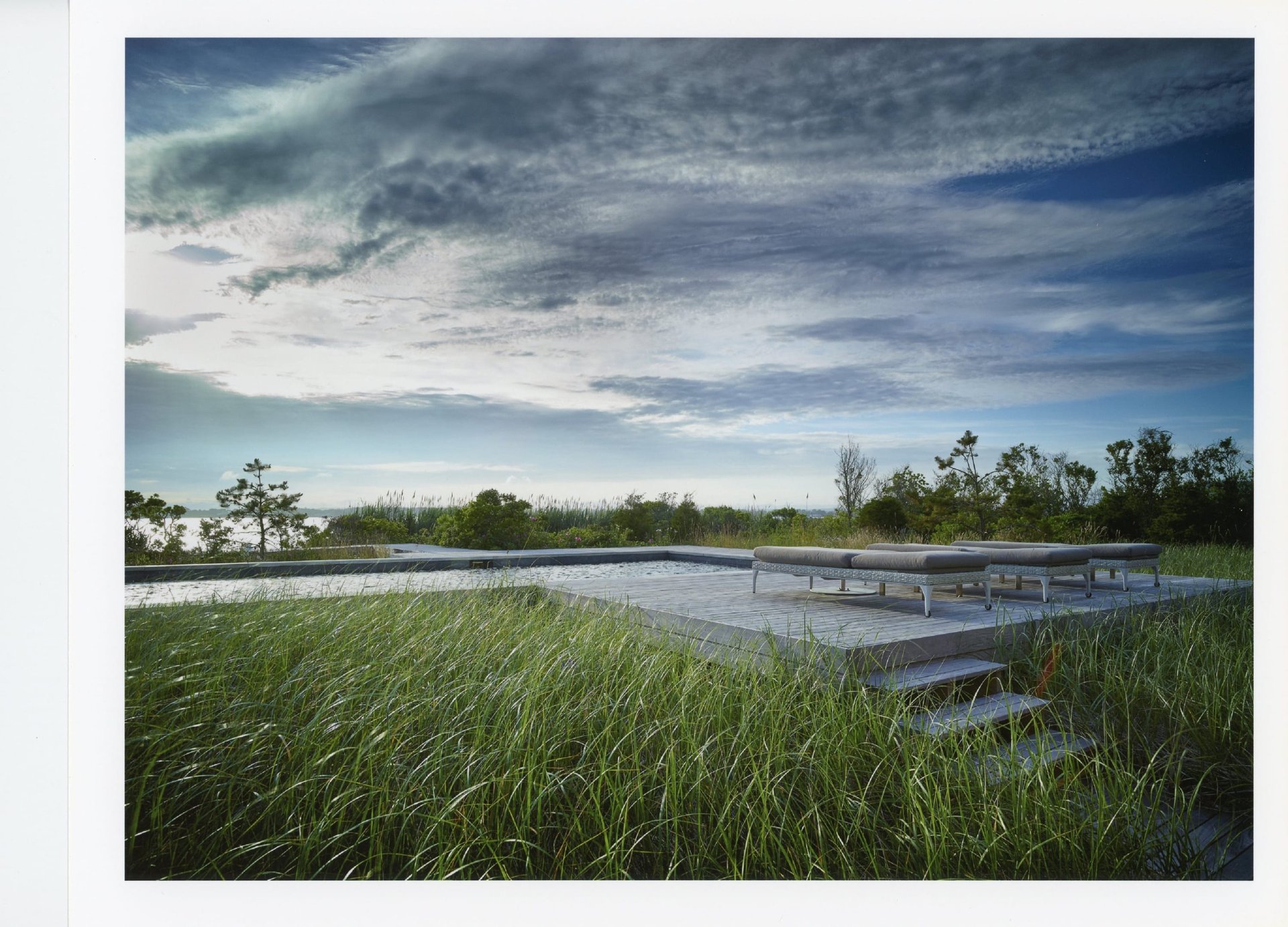 Unbelievable Sunsets Over Mecox Bay in a World-Class Modern