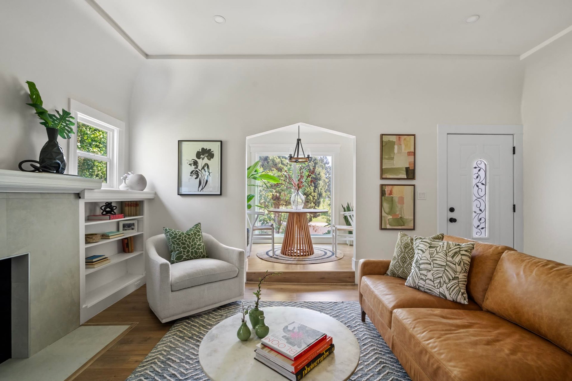 Bright Modern Duplex on a Perched Knoll in Adams Hill