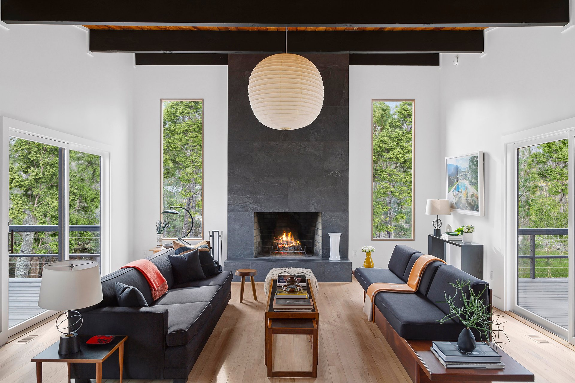 A Designer-Renovated Icon of Mid-Century Design in East Hampton