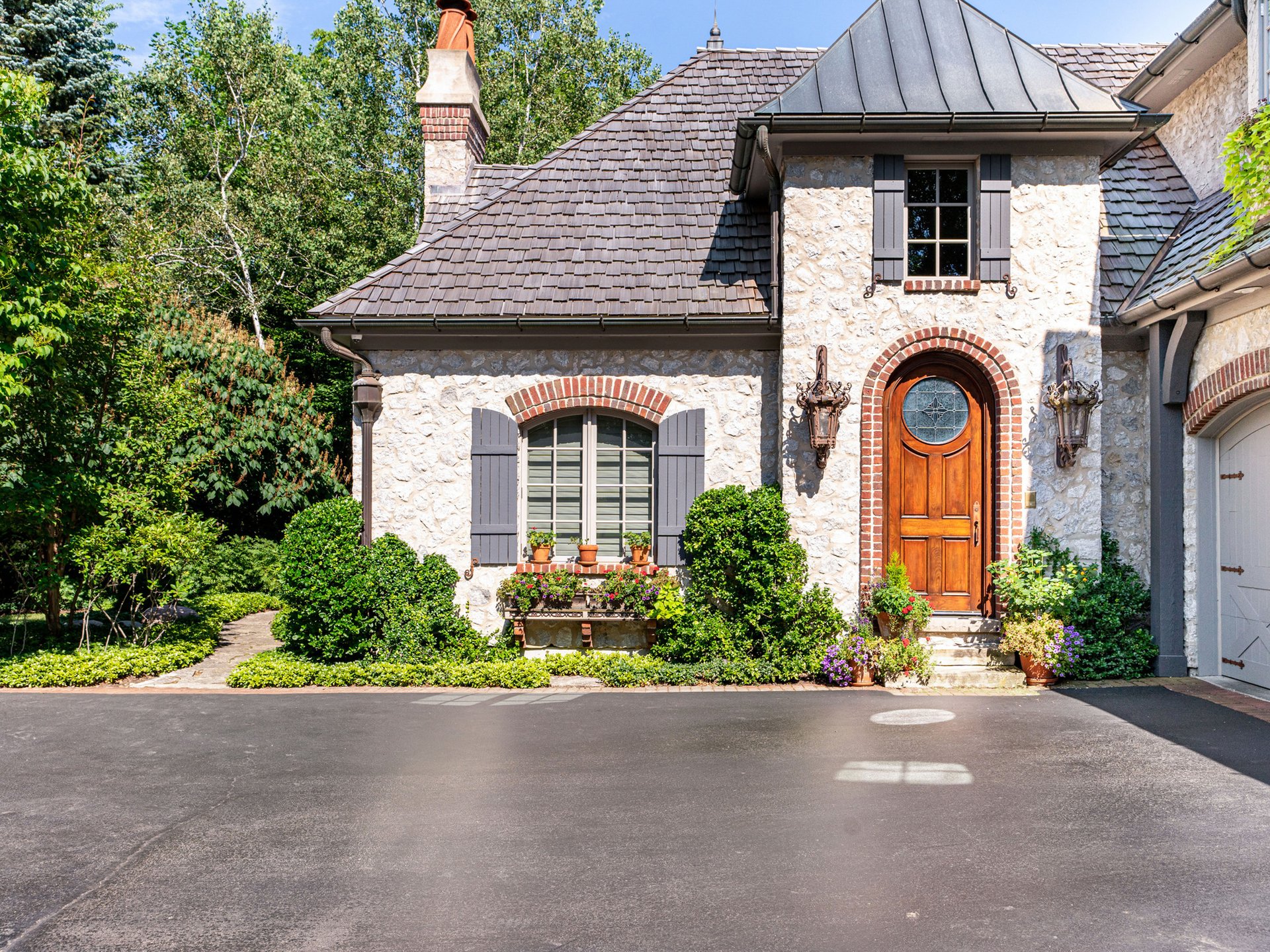 French Country Manor Home