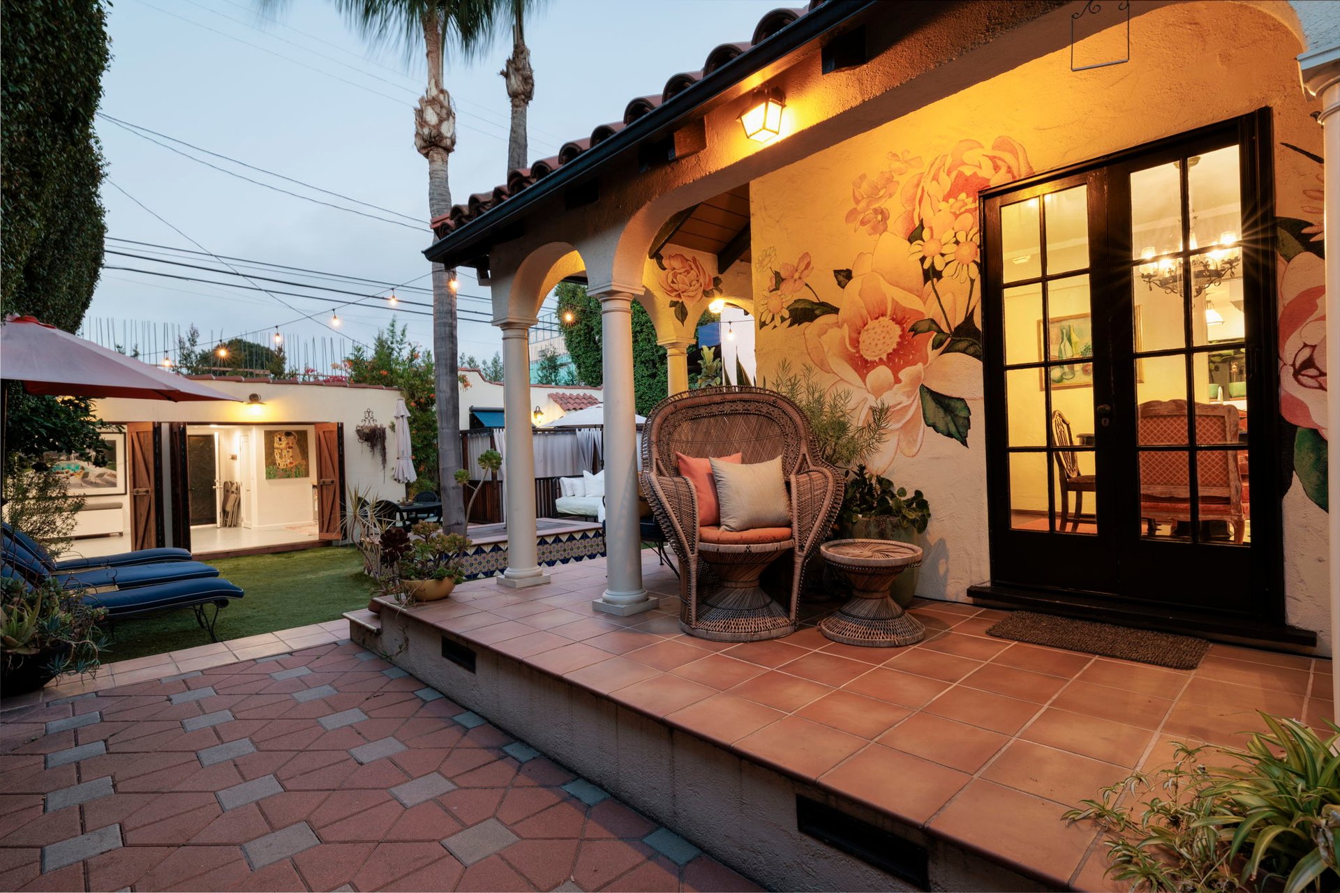 One-of-a-Kind Restored Spanish Hideaway with home studio & ADU Casita