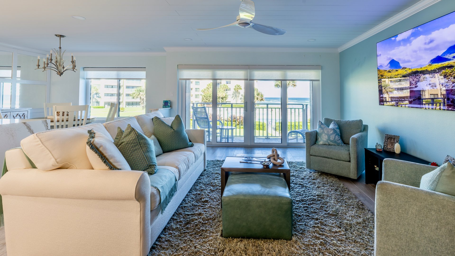 Oceanfront Furnished Condo in New Smyrna Beach