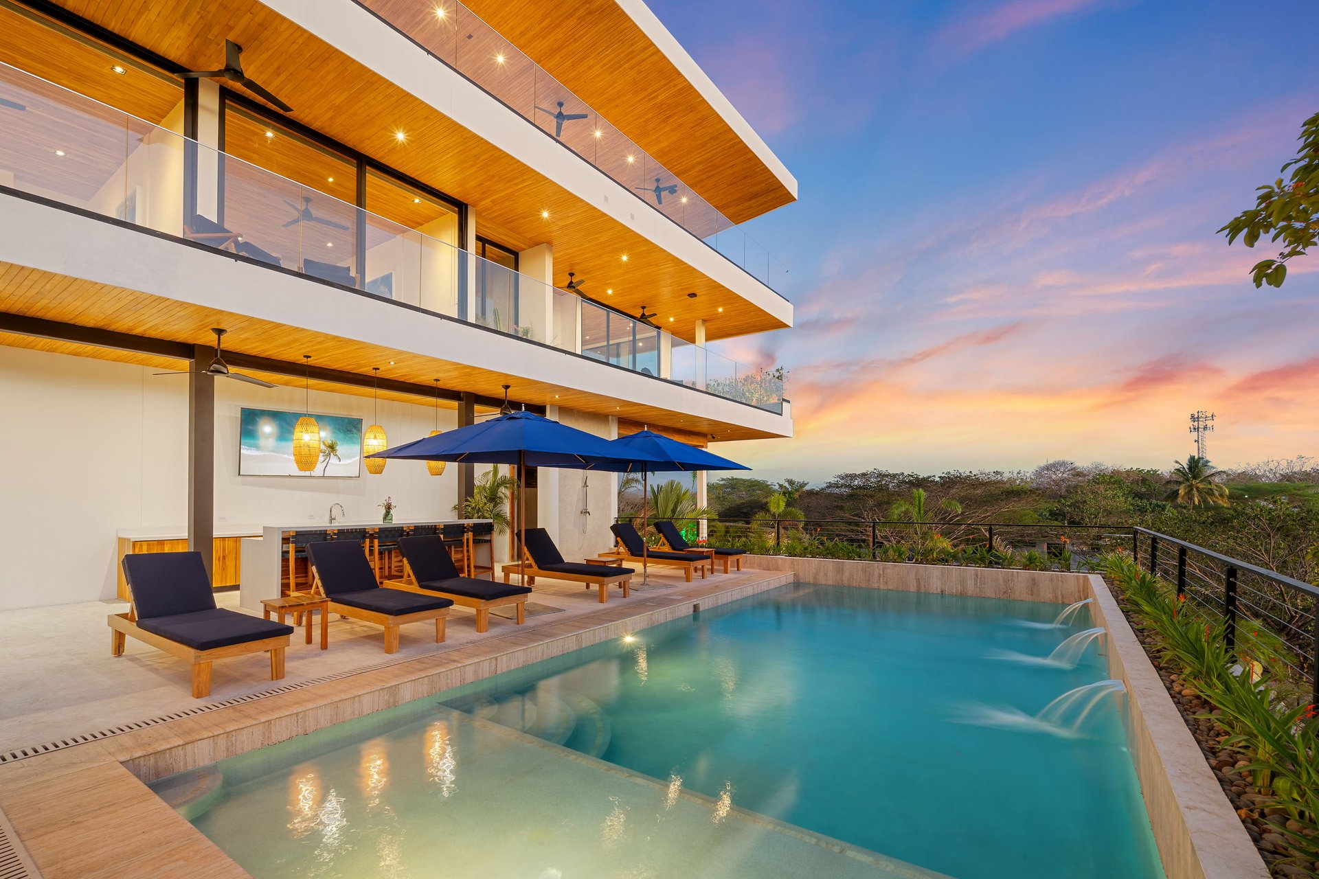 Hacienda Vista Grande | 3 Homes, Ocean Views and 1.66 Acres | Playa Grande