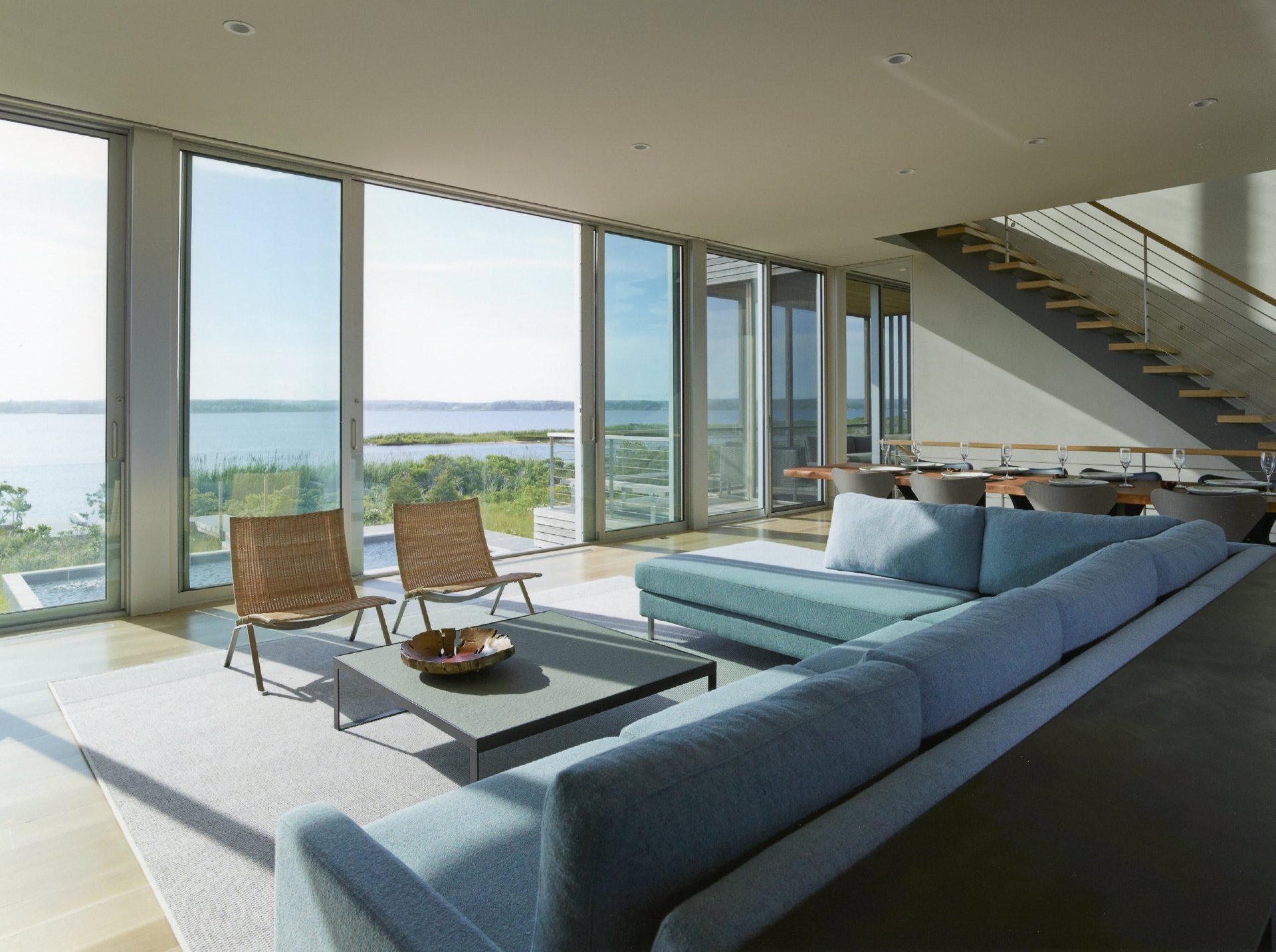 Unbelievable Sunsets Over Mecox Bay in a World-Class Modern