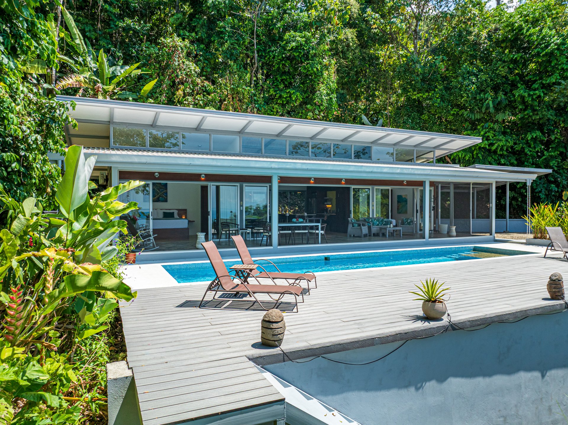 Uvita Ocean and Whale Tail View Modern Home on 3.64 Acres in Exclusive Enclave